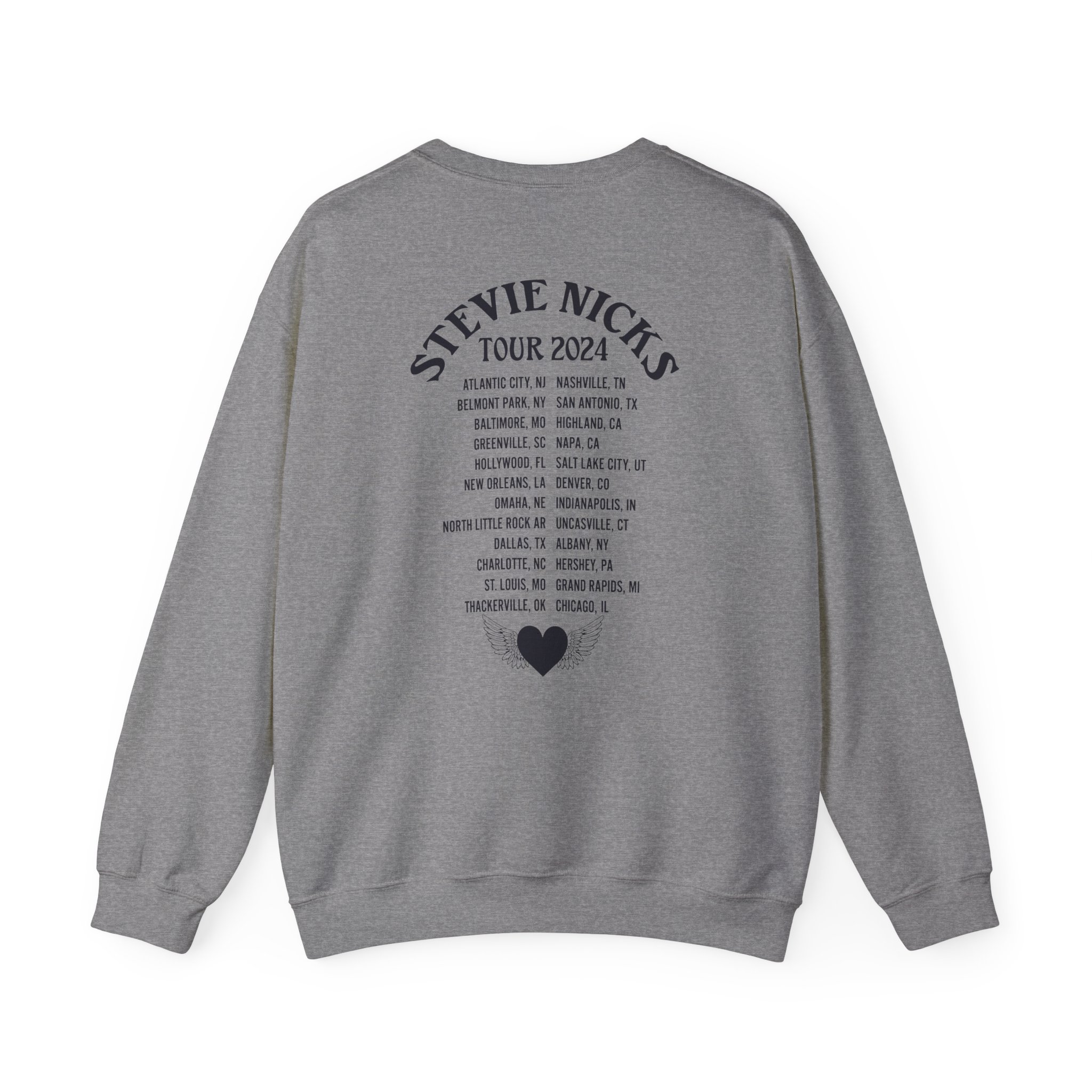 Stevie Nicks Tour Unisex Heavy Blendâ„¢ Crewneck Sweatshirt