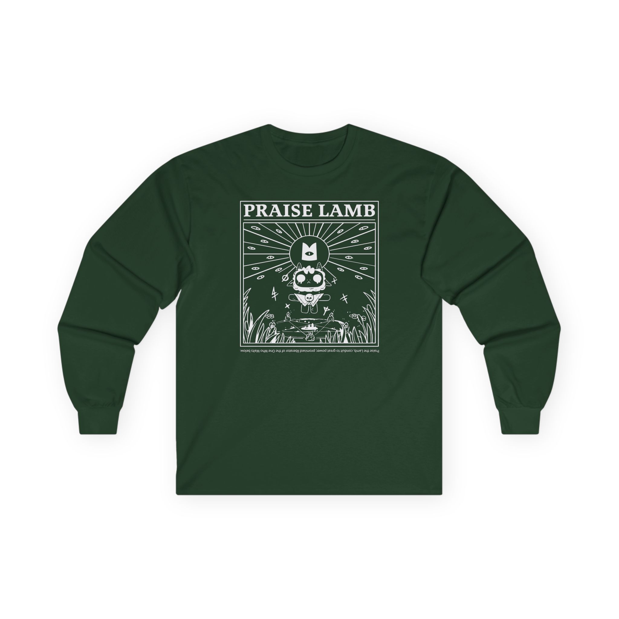 Cult of the Lamb Praise Lamb Unisex Ultra Cotton Long Sleeve Tee