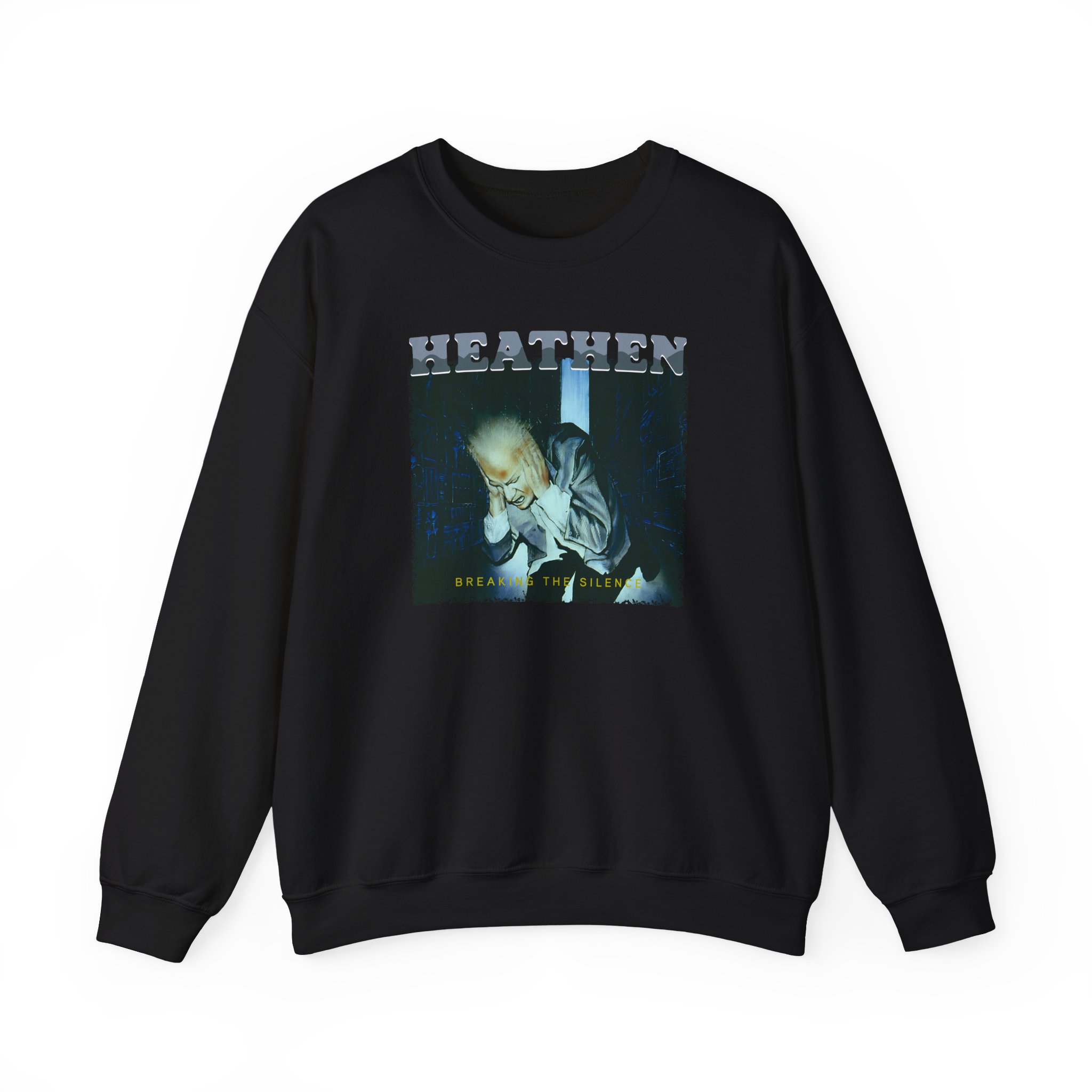 Heathen Breaking The Silence Unisex Heavy Blendâ„¢ Crewneck Sweatshirt