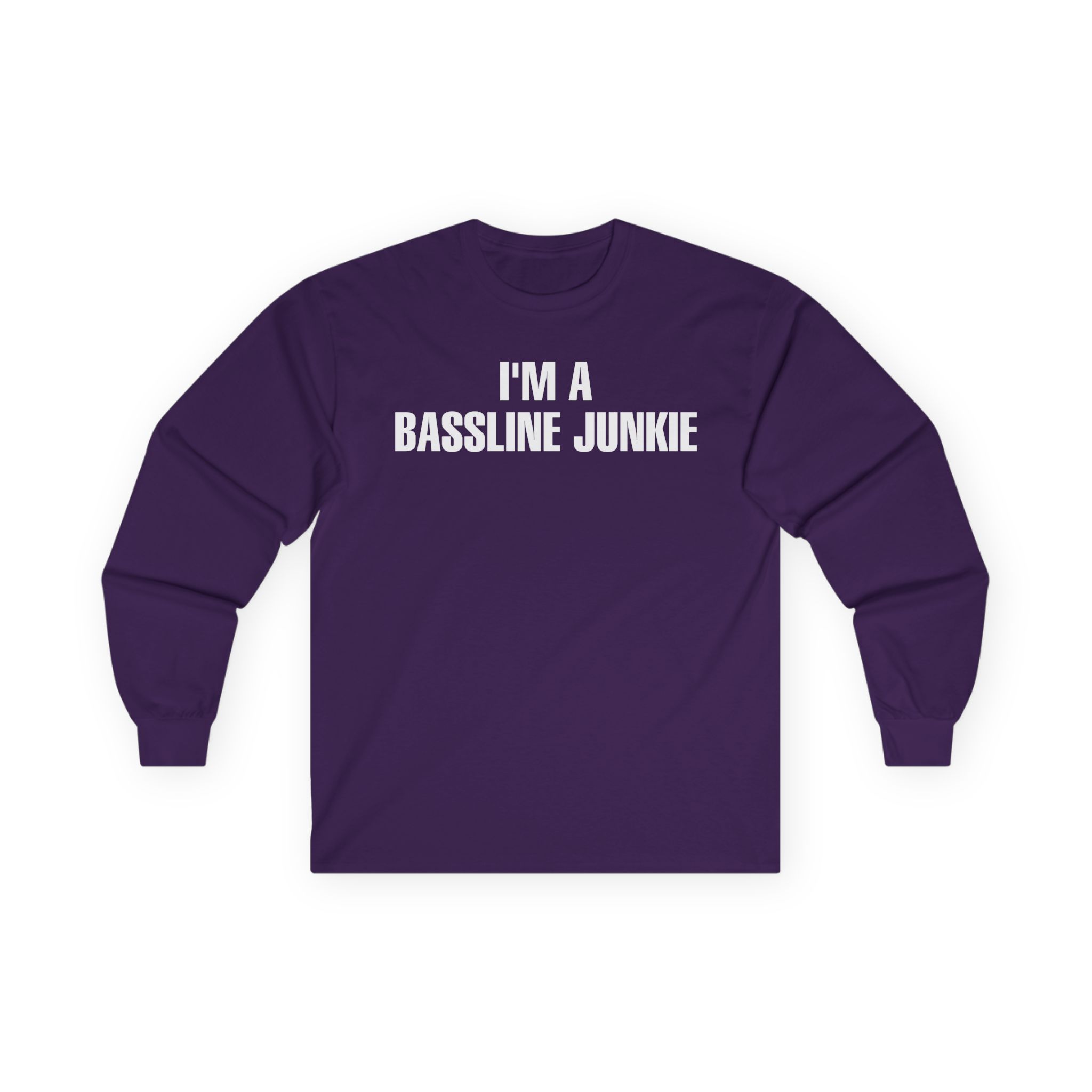 Dizzee Rascal I'm a Bassline Junkie Unisex Ultra Cotton Long Sleeve Tee