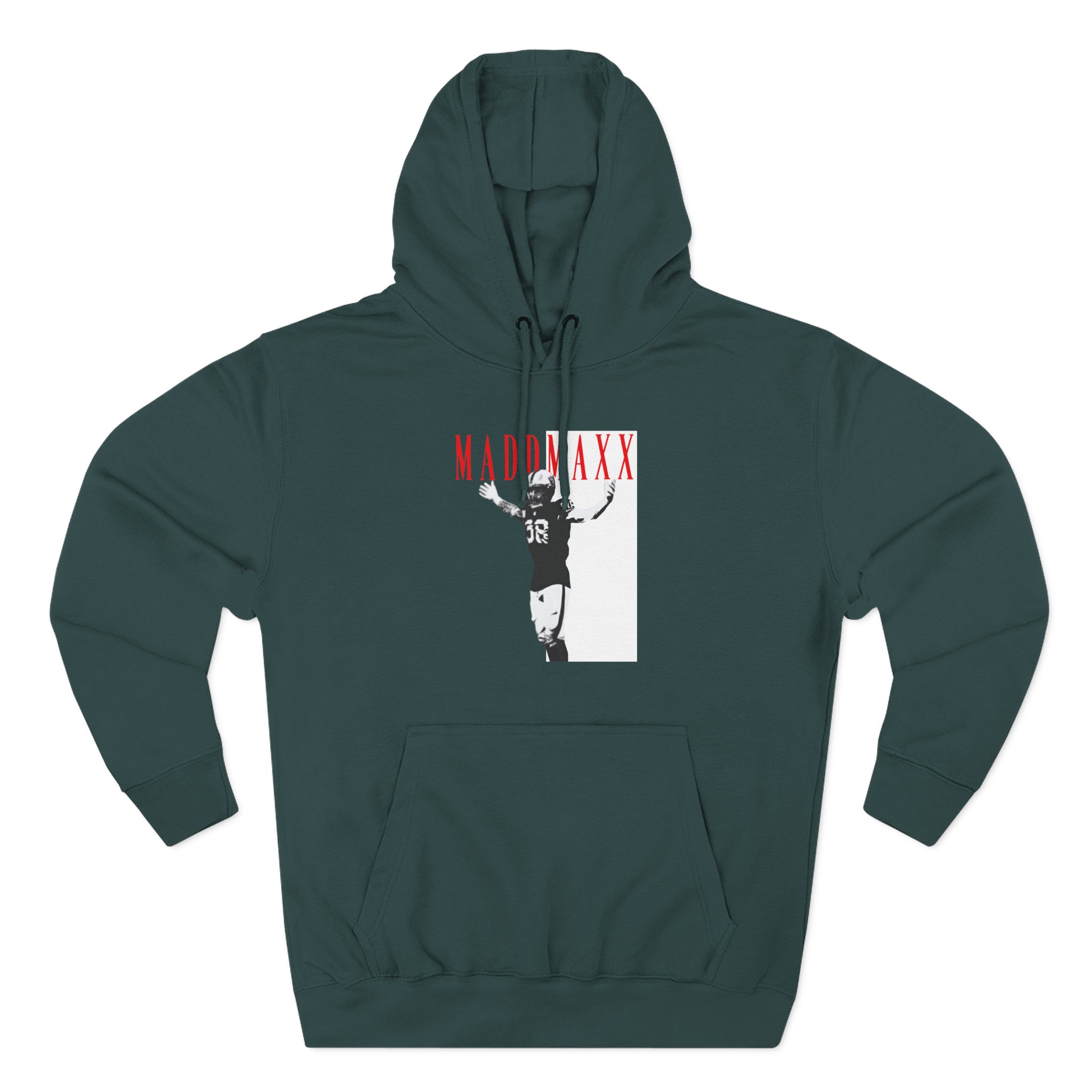 Maxx Crosby Mad Maxx Three-Panel Fleece Hoodie