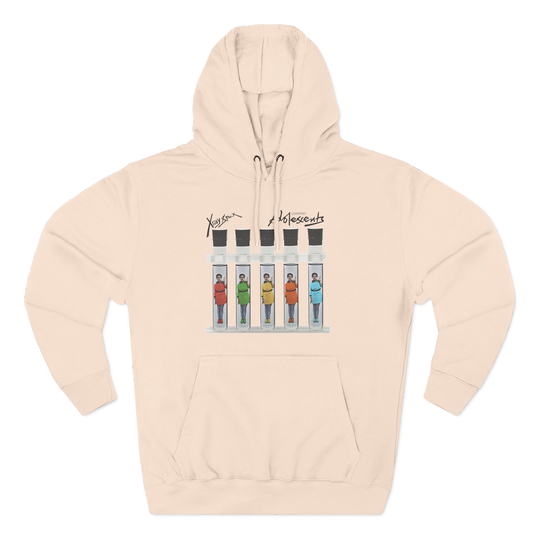 X-ray Spex Germ Free Five Tube Three-Panel Fleece Hoodie