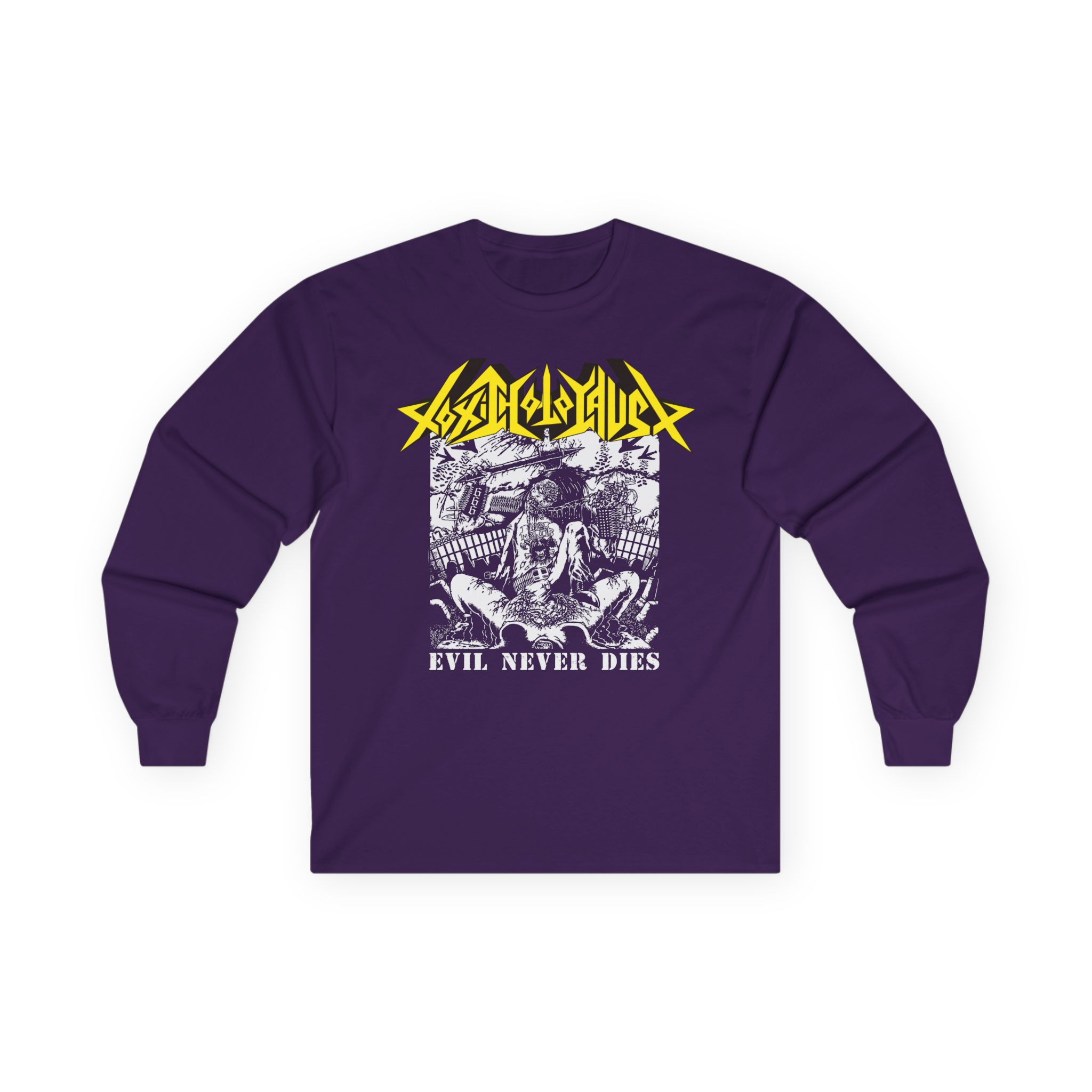 Toxic Holocaust Evil Never Dies Unisex Ultra Cotton Long Sleeve Tee