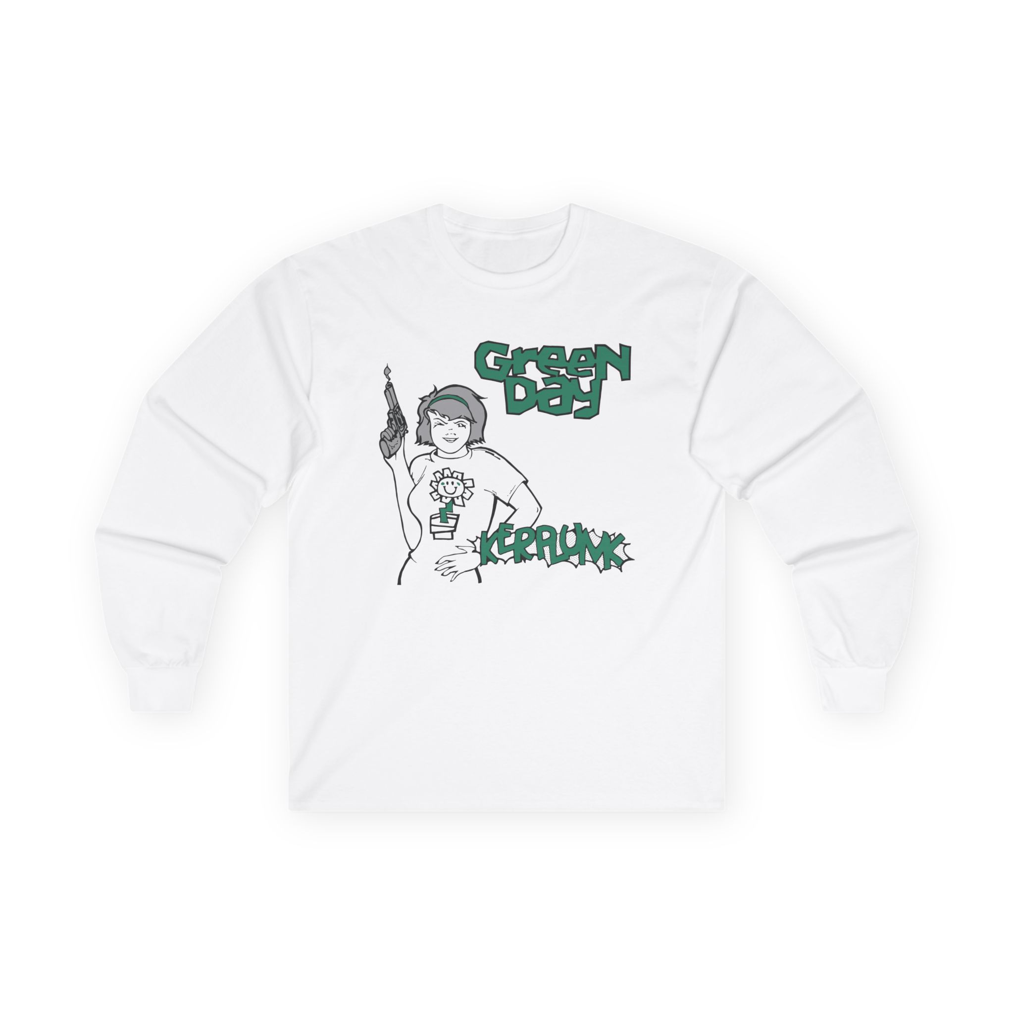 Green Day Kerplunk Baseball Unisex Ultra Cotton Long Sleeve Tee