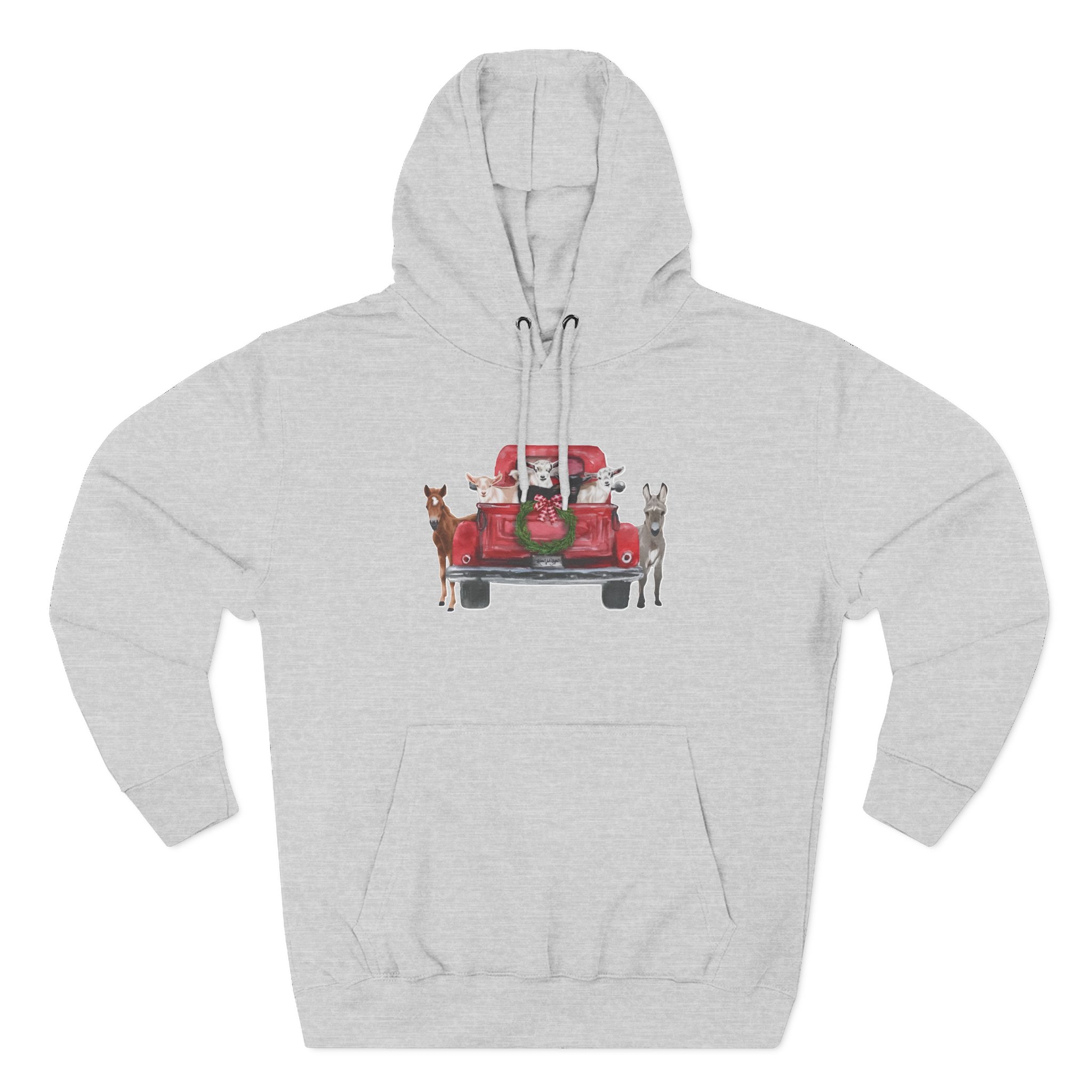 Katie Van Slyke Three-Panel Fleece Hoodie