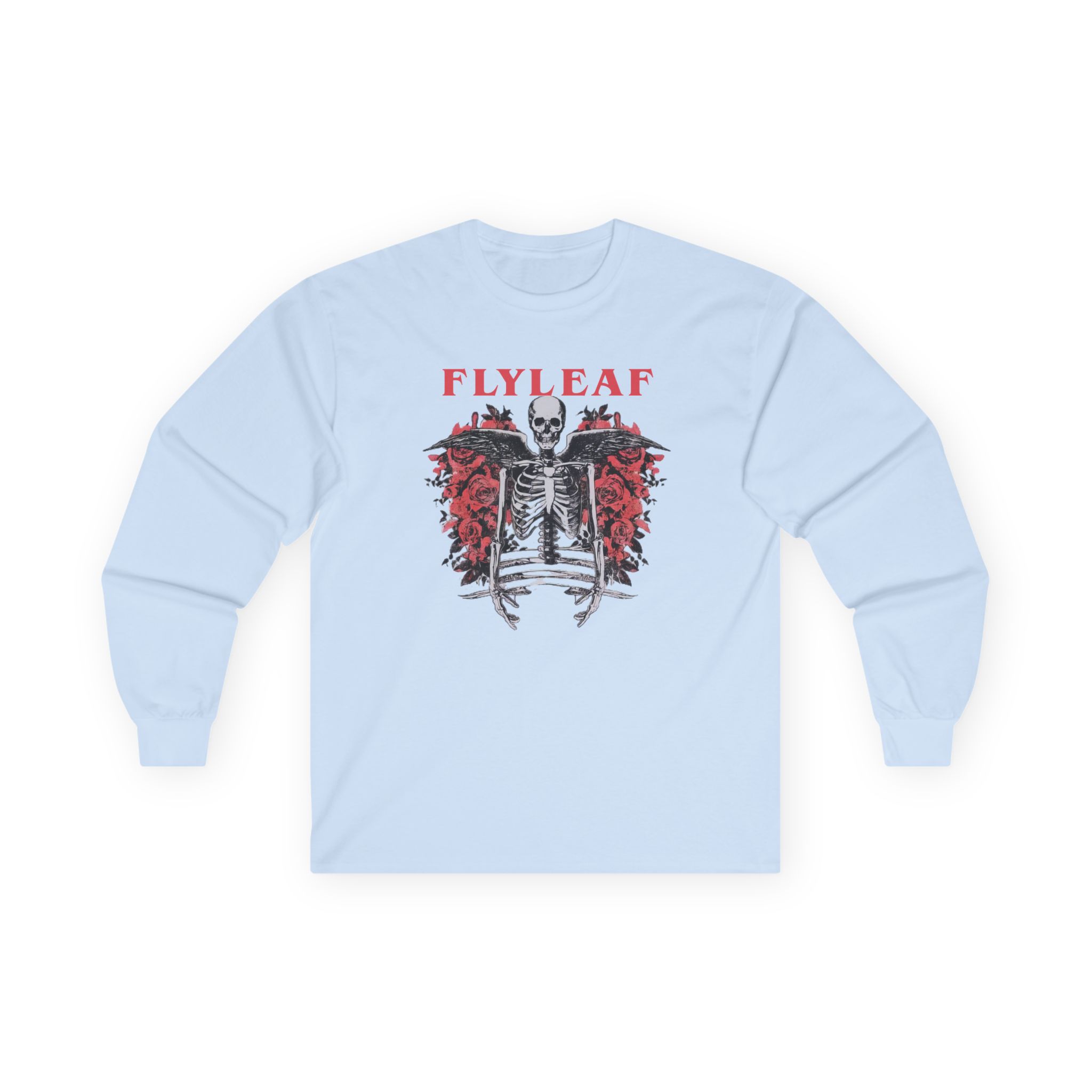 Flyleaf Skeleton Angel Unisex Ultra Cotton Long Sleeve Tee