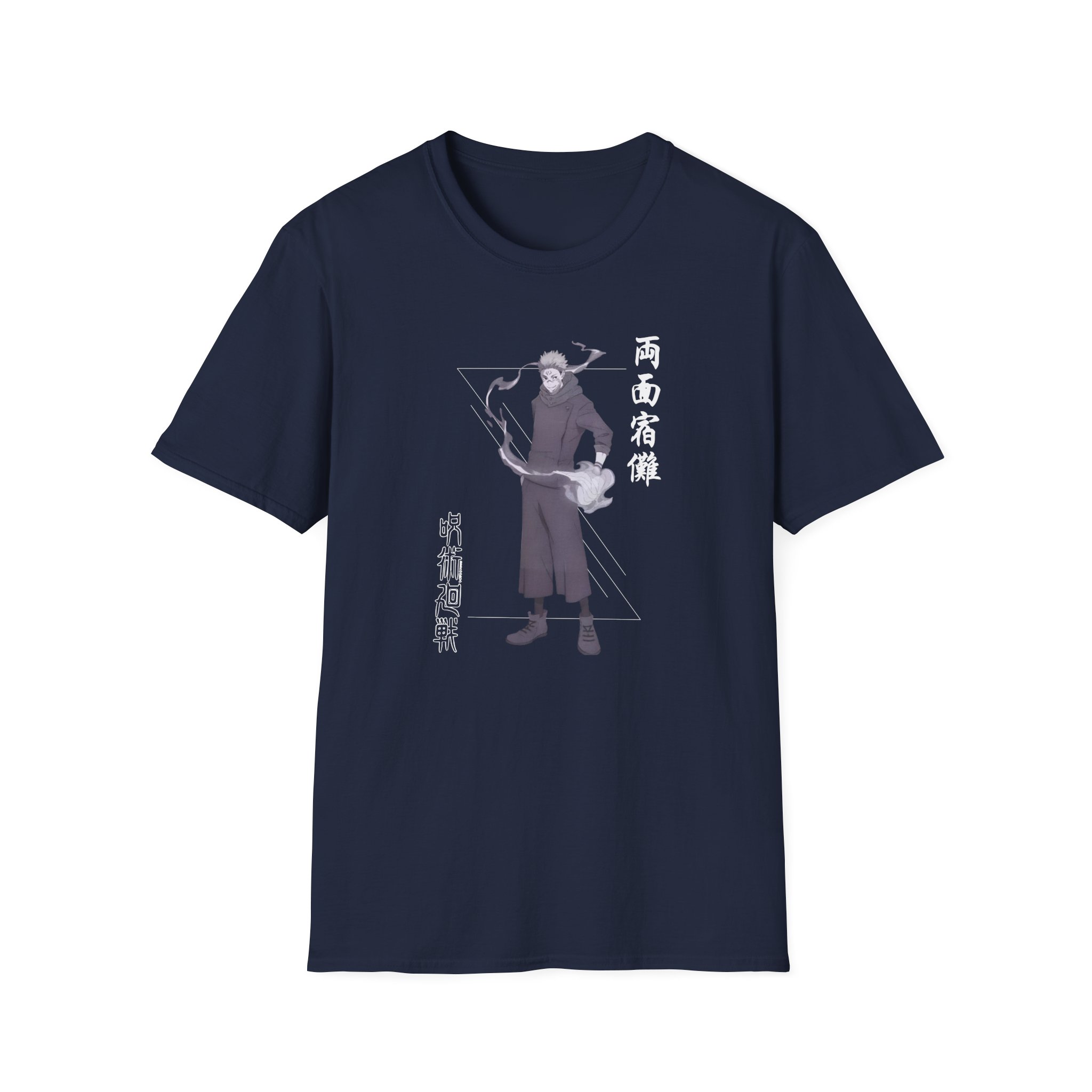 Jujutsu Kaisen Sukuna Name Unisex Softstyle T-Shirt