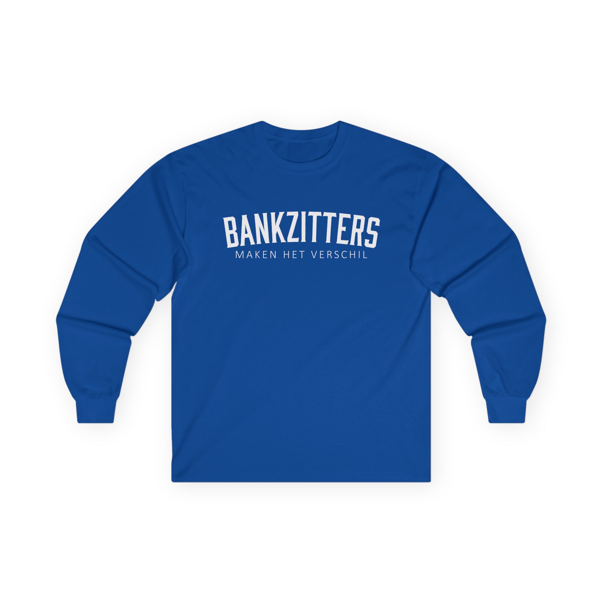 Bankzitters Maken Het Verschil Unisex Ultra Cotton Long Sleeve Tee
