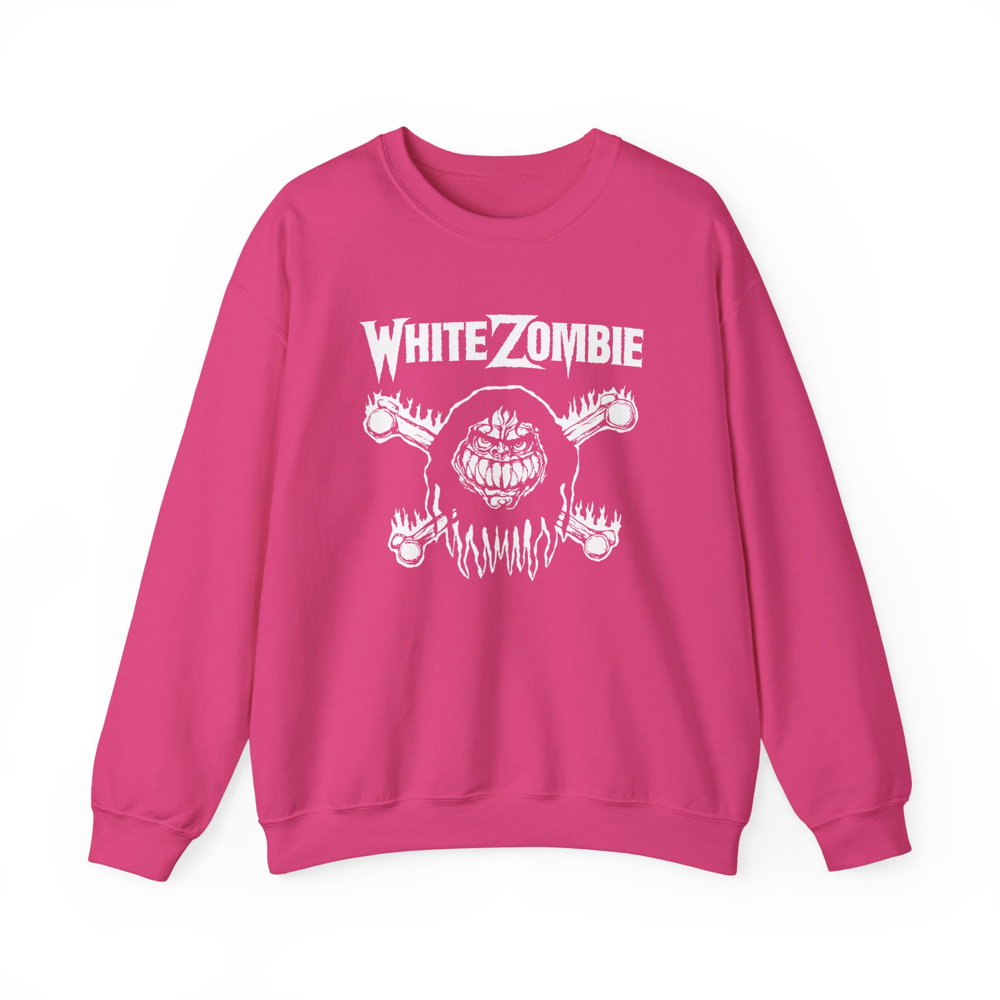 White Zombie Make Them Die Unisex Heavy Blendâ„¢ Crewneck Sweatshirt