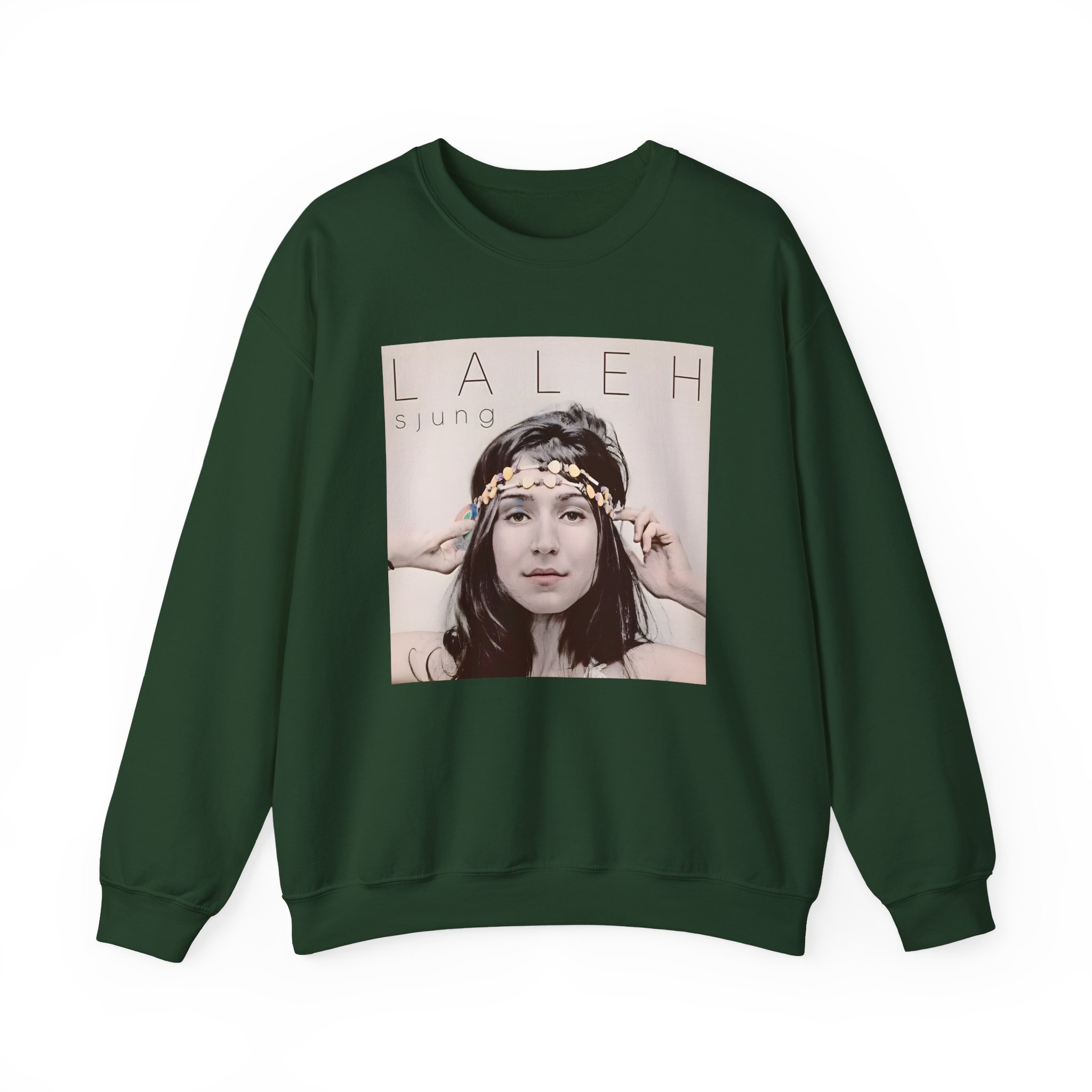 Laleh Sjung Album Cover Unisex Heavy Blendâ„¢ Crewneck Sweatshirt