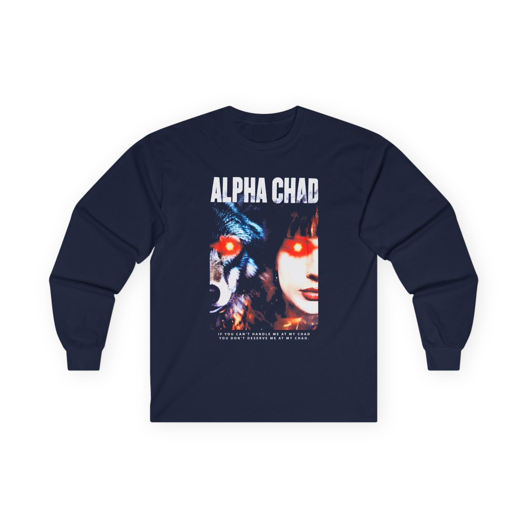 Chad Chad Alpha Chad Unisex Ultra Cotton Long Sleeve Tee