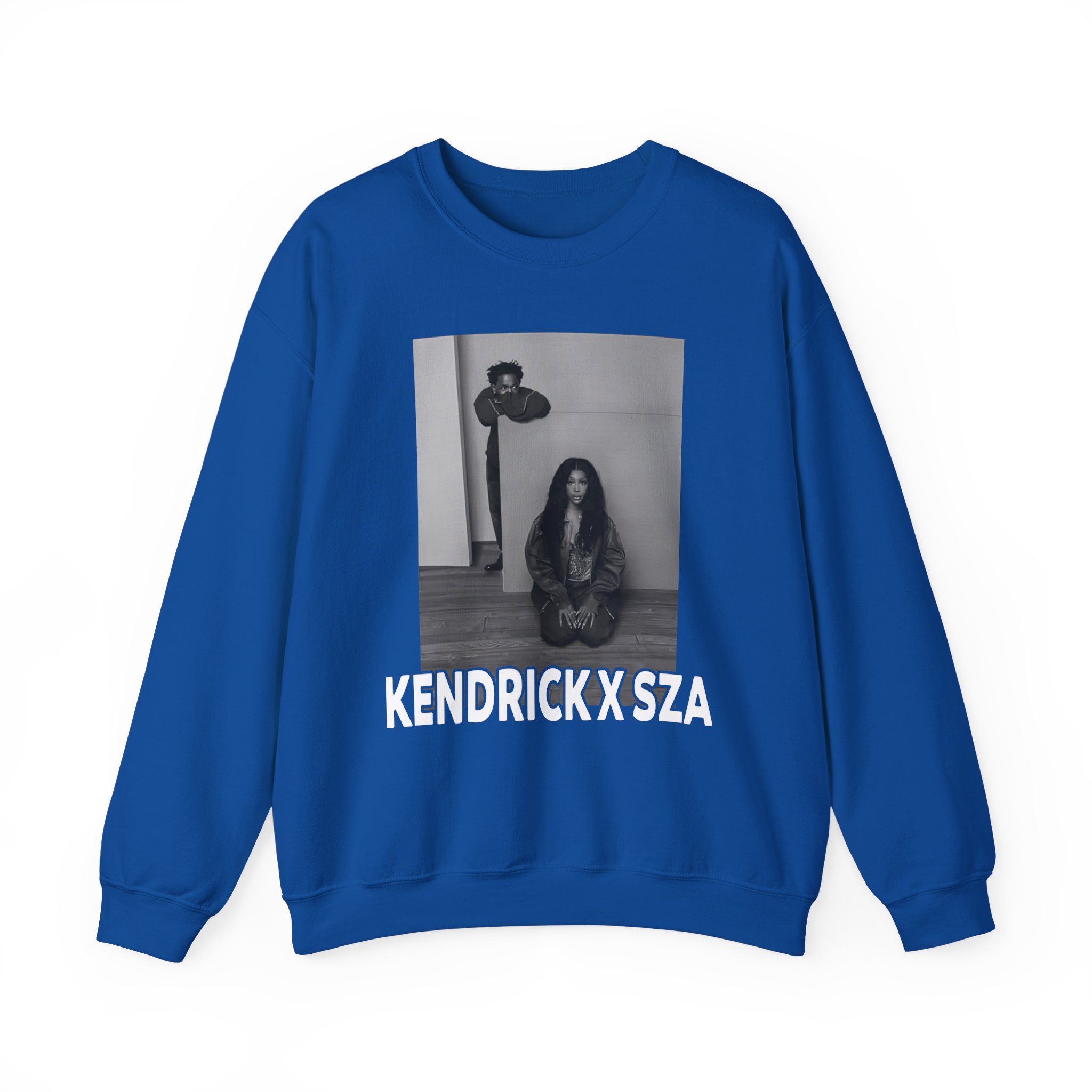 Kendrick Lamar Sza 2025 Tour Unisex Heavy Blendâ„¢ Crewneck Sweatshirt
