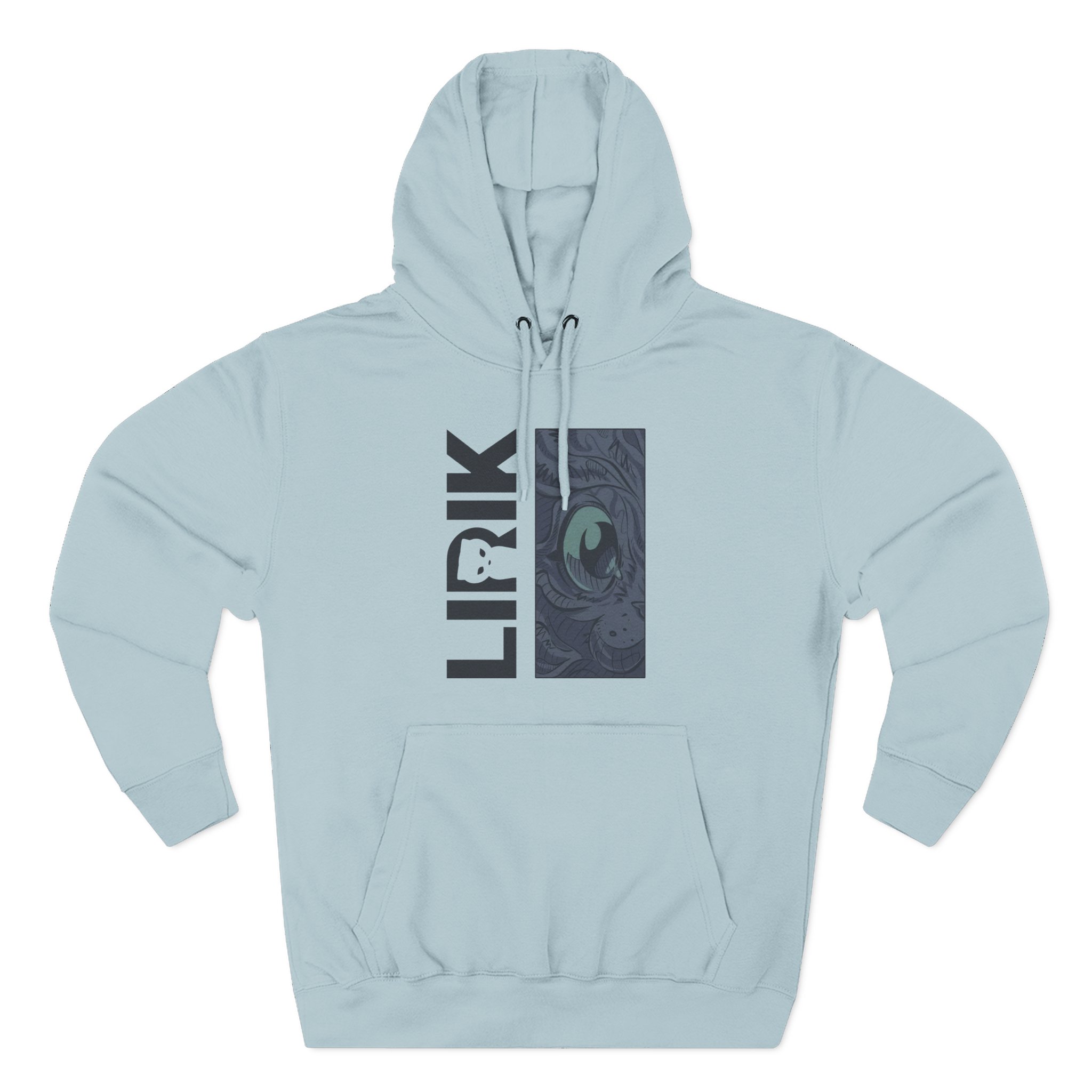 Lirik Mightnight Stealth Three-Panel Fleece Hoodie