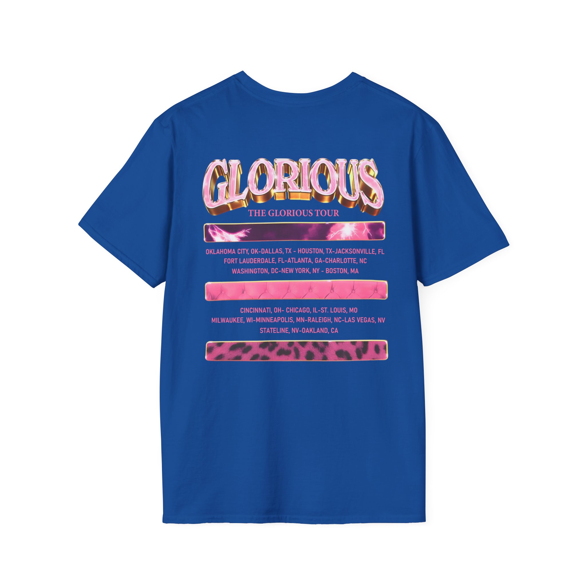Glorilla Glorious Tour From Memphis Unisex Softstyle T-Shirt