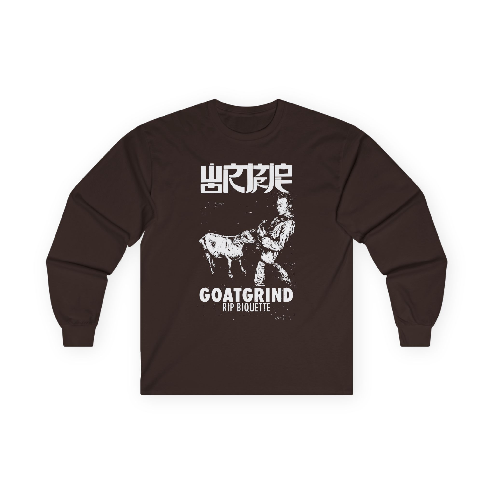 Wormrot Goatgrind Unisex Ultra Cotton Long Sleeve Tee