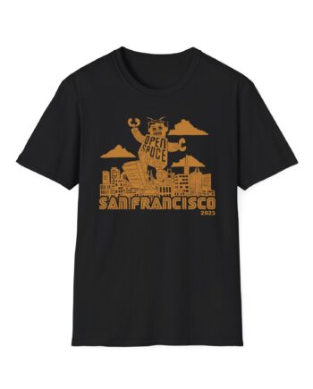 William Osman Open Sauce San Francisco Unisex Softstyle T-Shirt