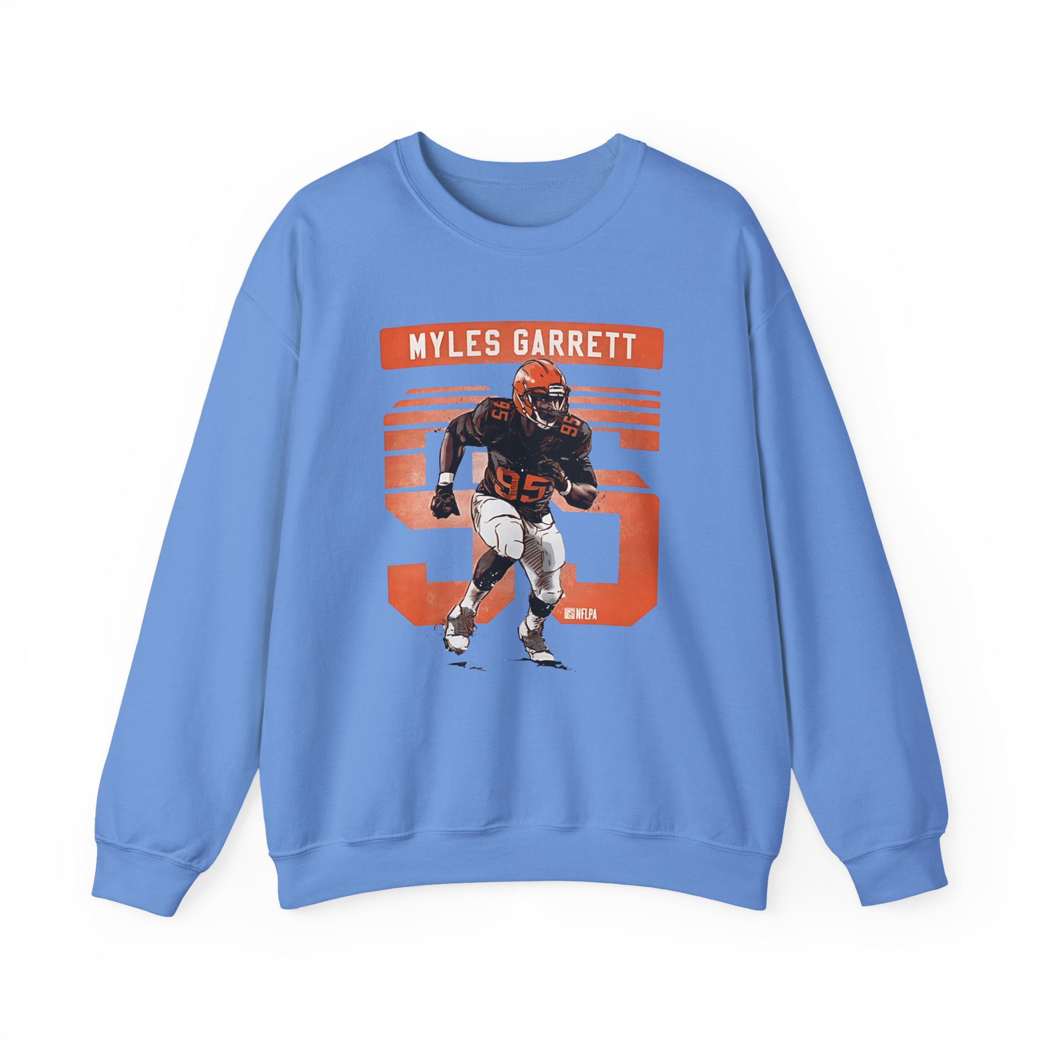 Myles Garrett Grunge Unisex Heavy Blendâ„¢ Crewneck Sweatshirt