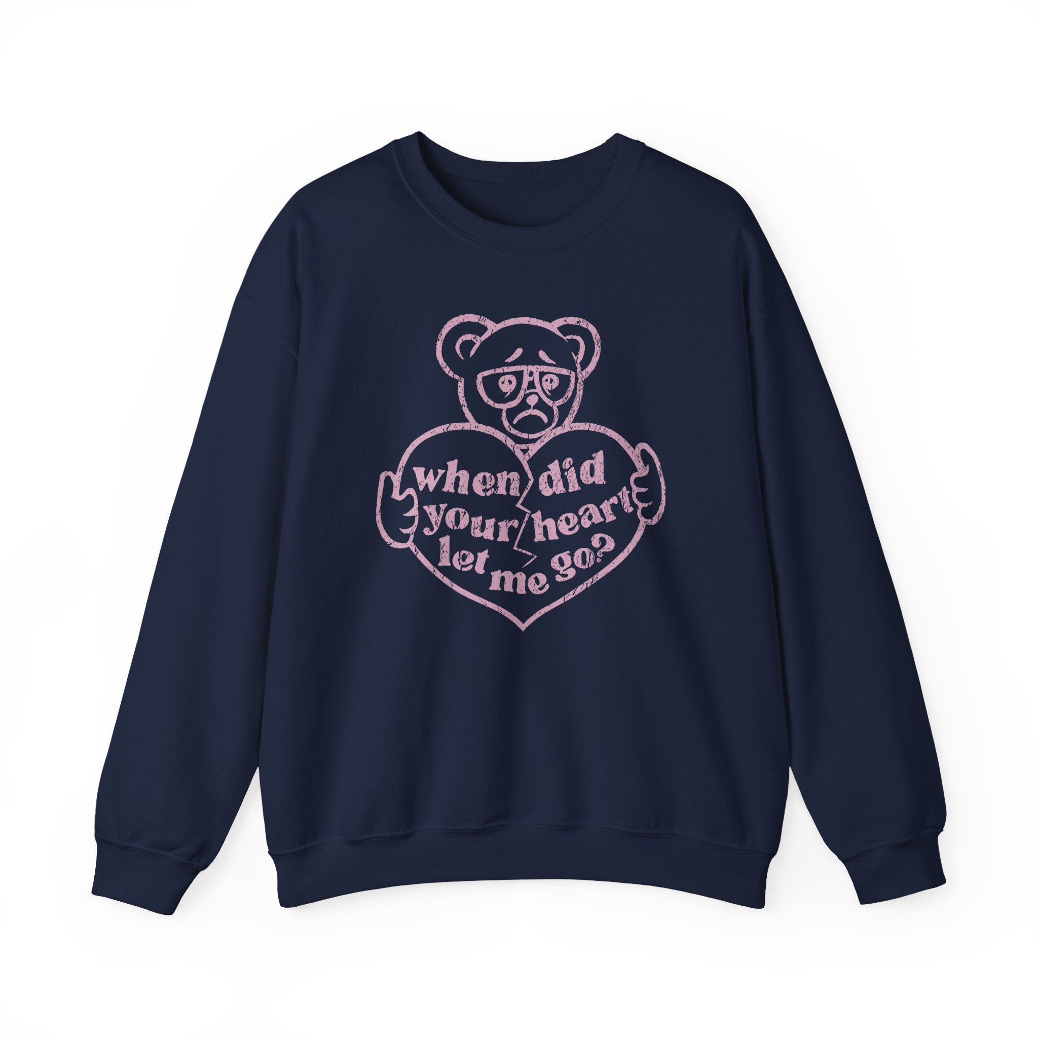 Teddy Swims Broken Heart Unisex Heavy Blend Crewneck Sweatshirt