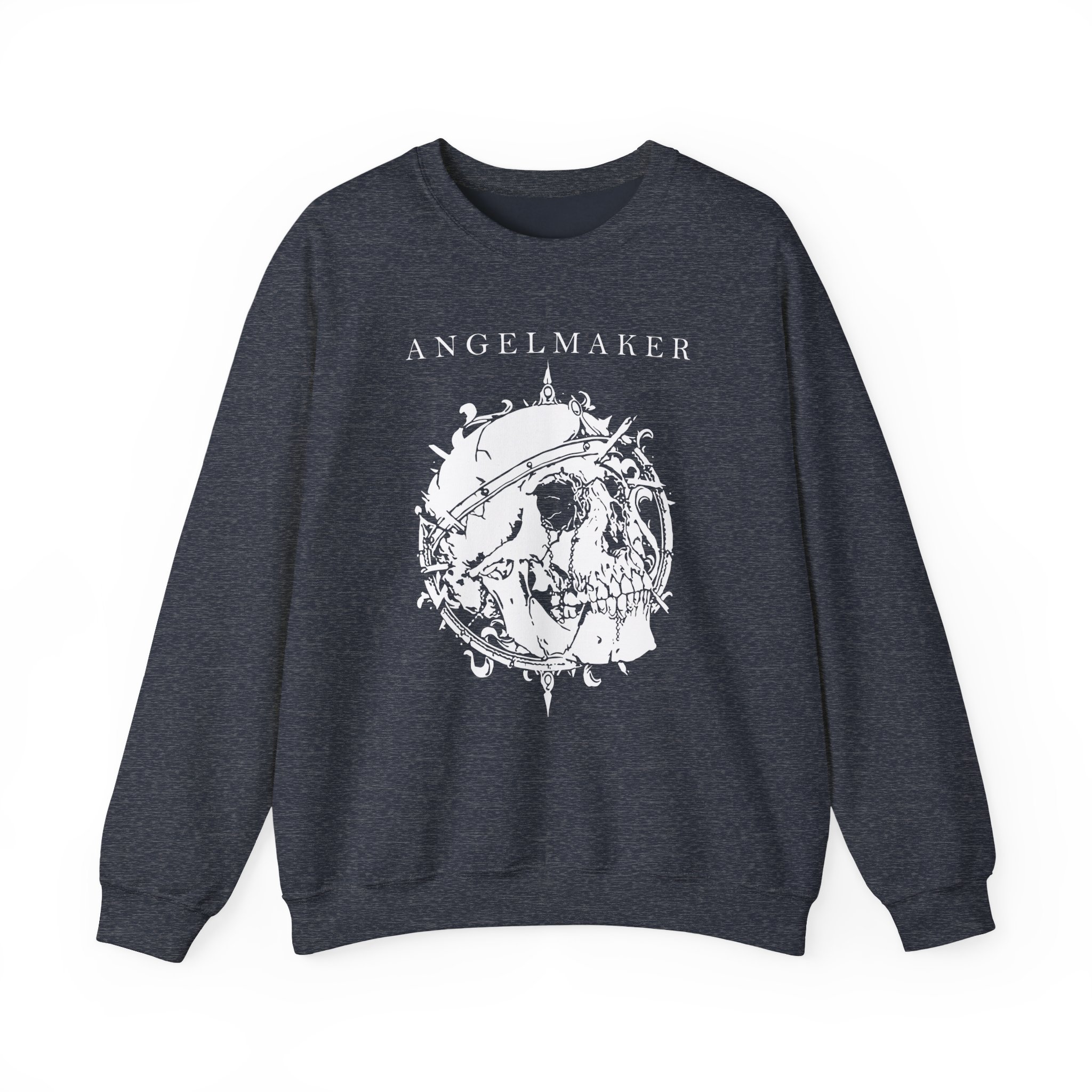 Angelmaker Crown Unisex Heavy Blendâ„¢ Crewneck Sweatshirt