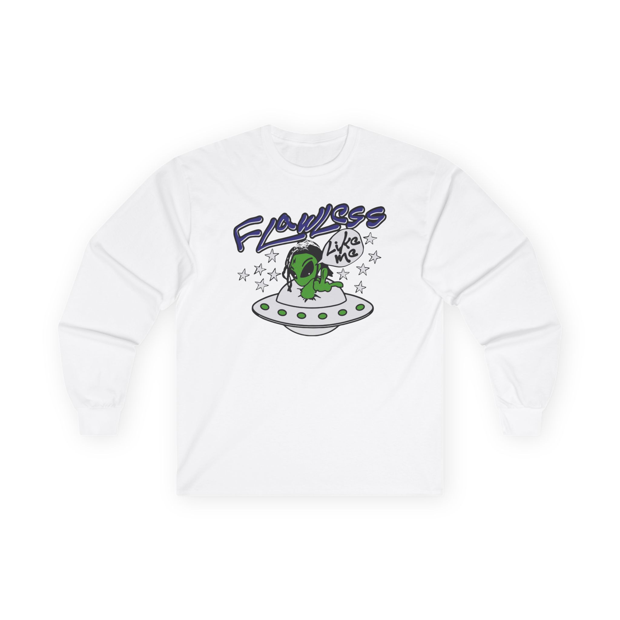 Lucki Flawless Like Me Alien Unisex Ultra Cotton Long Sleeve Tee