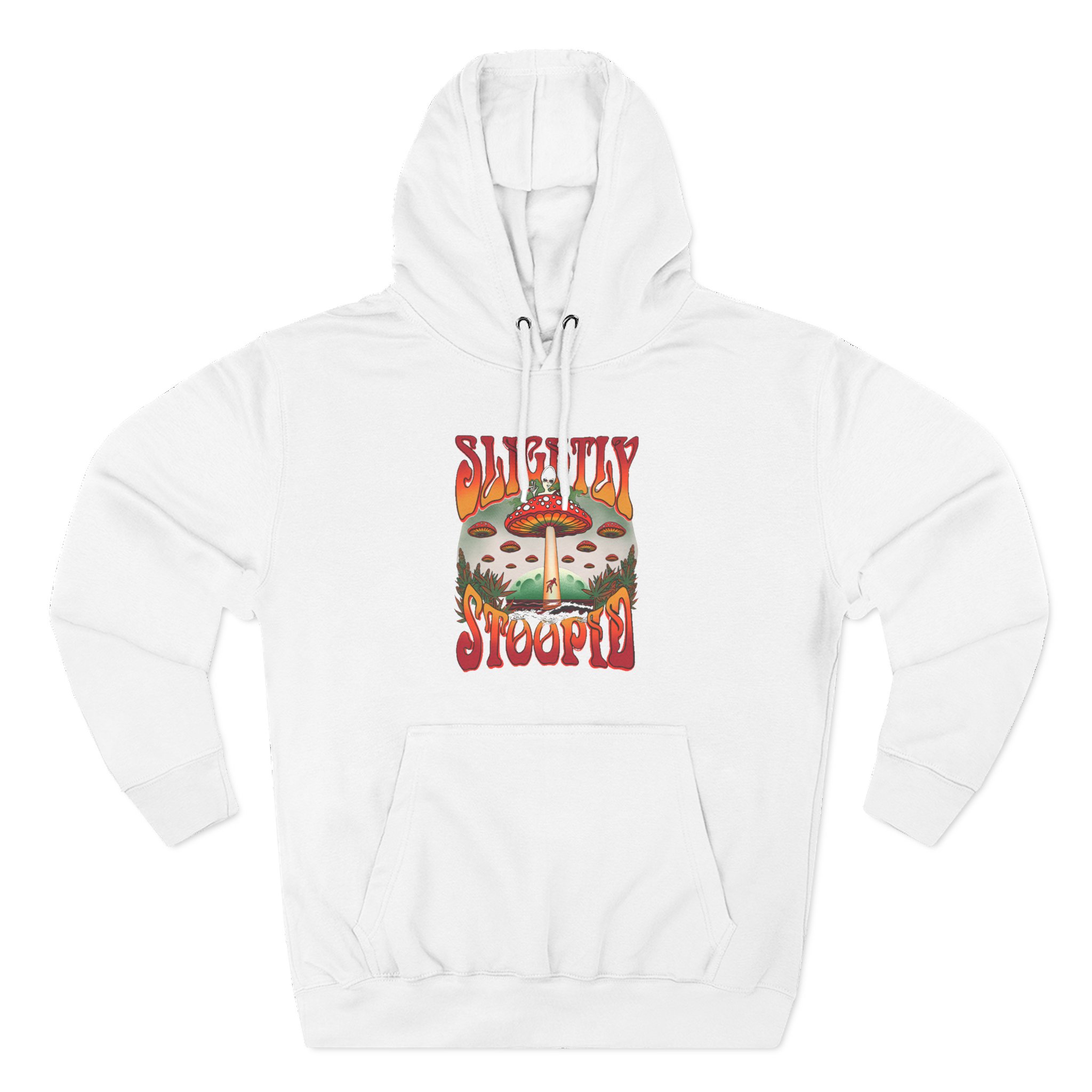 Slightly Stoopid Mushroom Ufo Three-Panel Fleece Hoodie