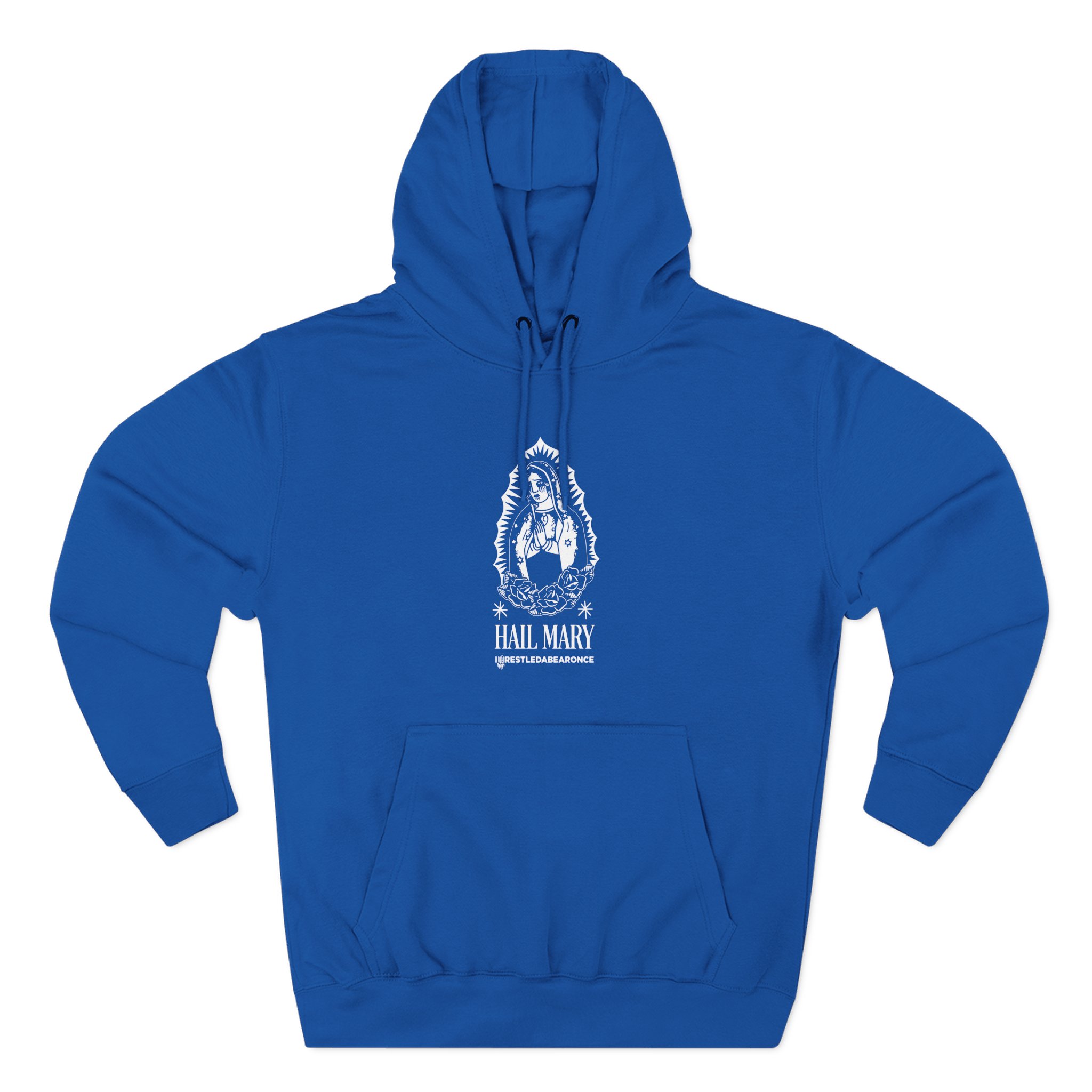 Iwrestledabearonce Three-Panel Fleece Hoodie