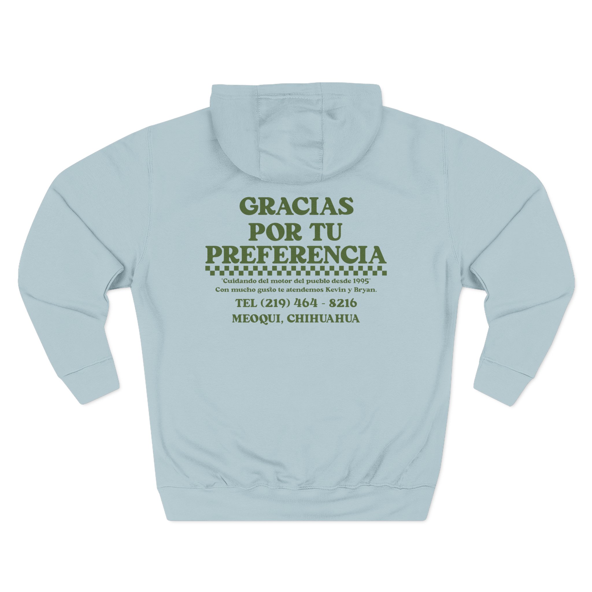 Kevin Kaarl playera taller Three-Panel Fleece Hoodie