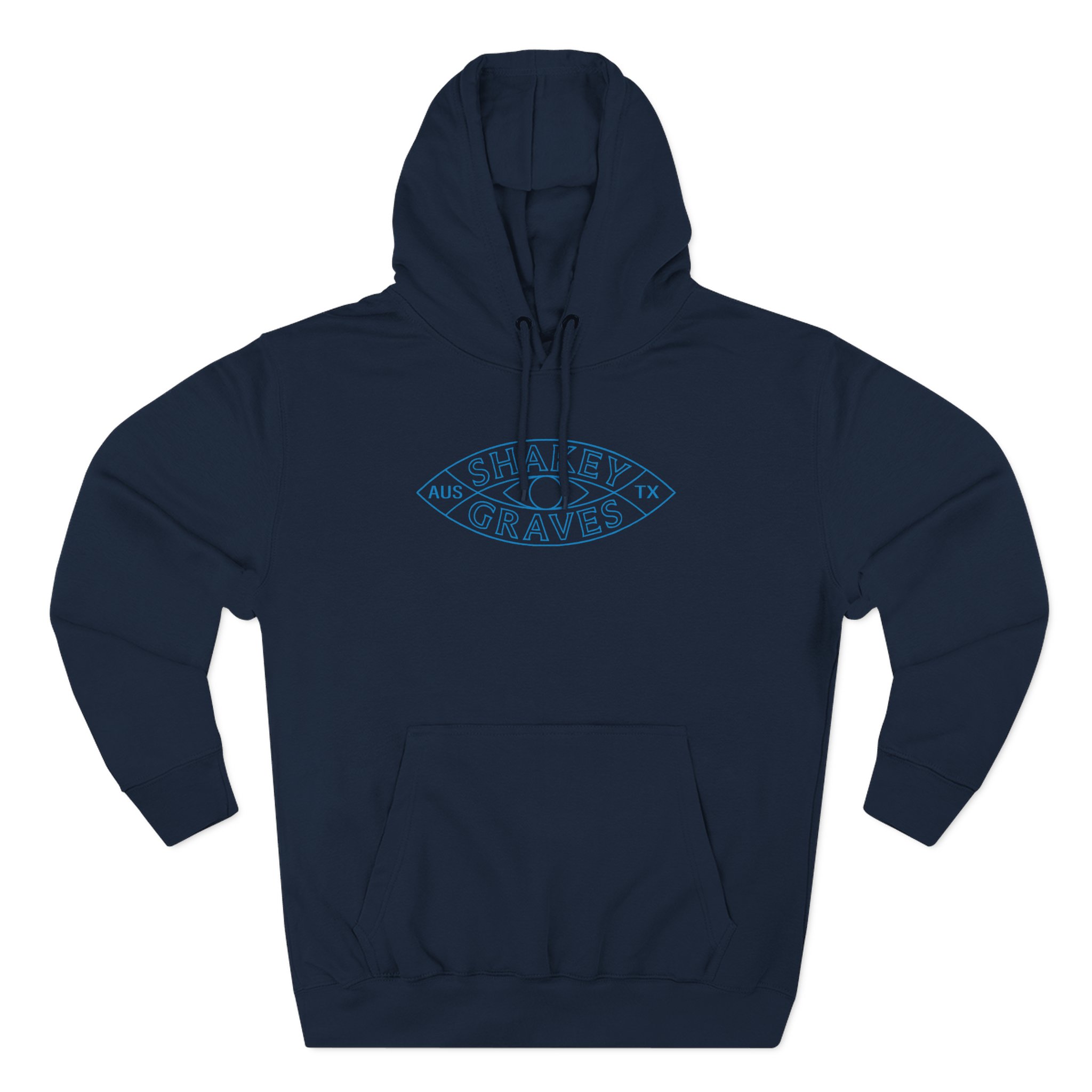 Shakey Graves Evil Eye Three-Panel Fleece Hoodie