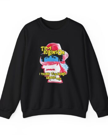 I Think You Should Leave Fedora Unisex Heavy Blend™ Crewneck Sweatshirt