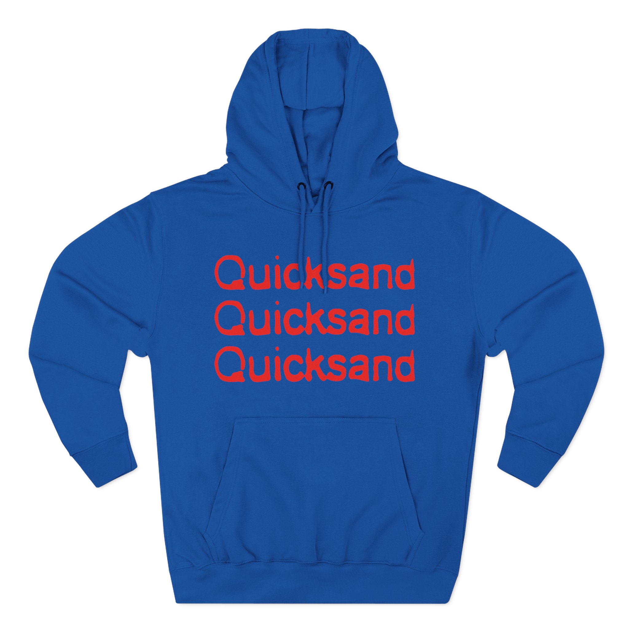 Quicksand Logo Three-Panel Fleece Hoodie