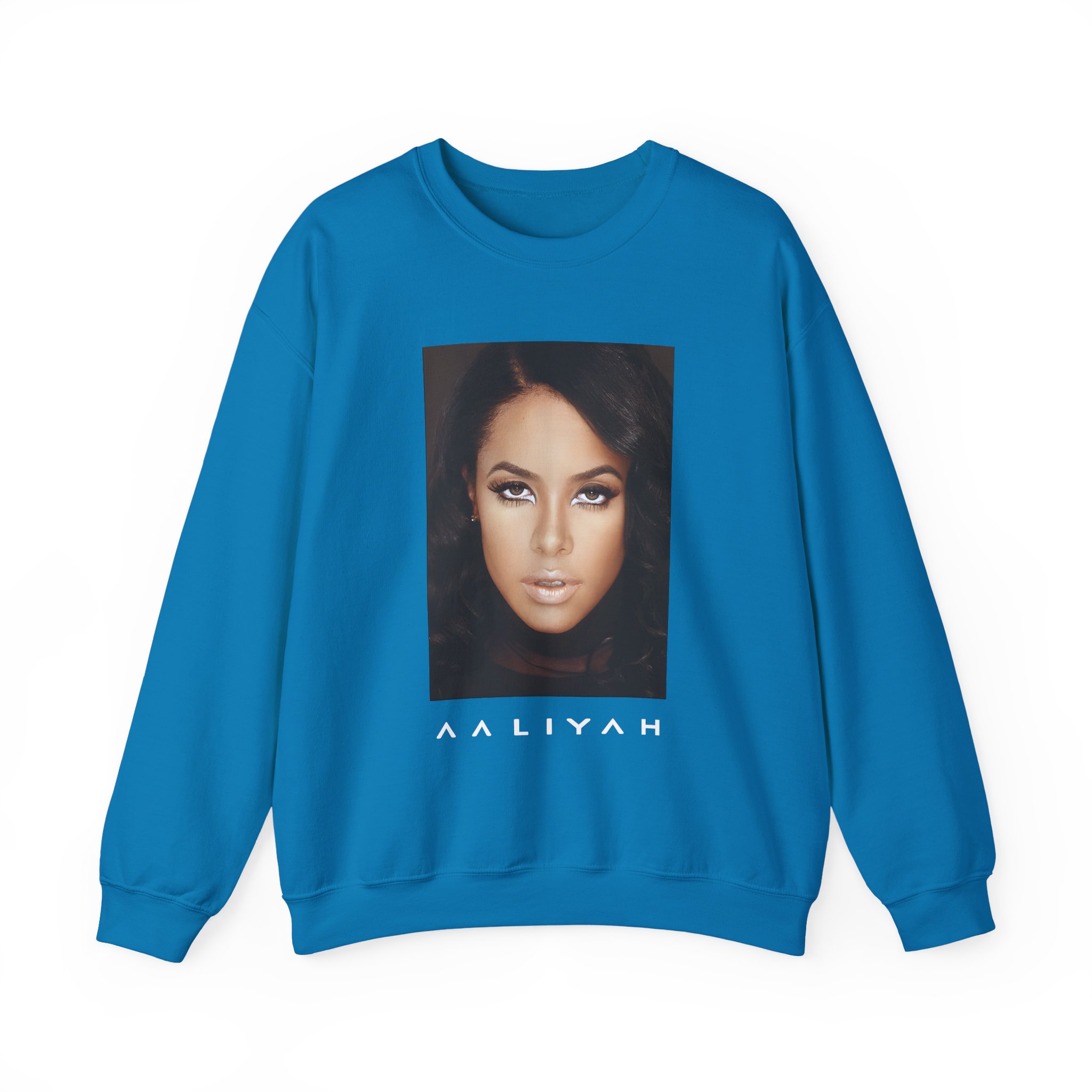 Aaliyah Self Self Titled Photo Unisex Heavy Blendâ„¢ Crewneck Sweatshirt