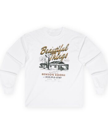 Benson Boone Beautiful Things Motel Unisex Ultra Cotton Long Sleeve Tee