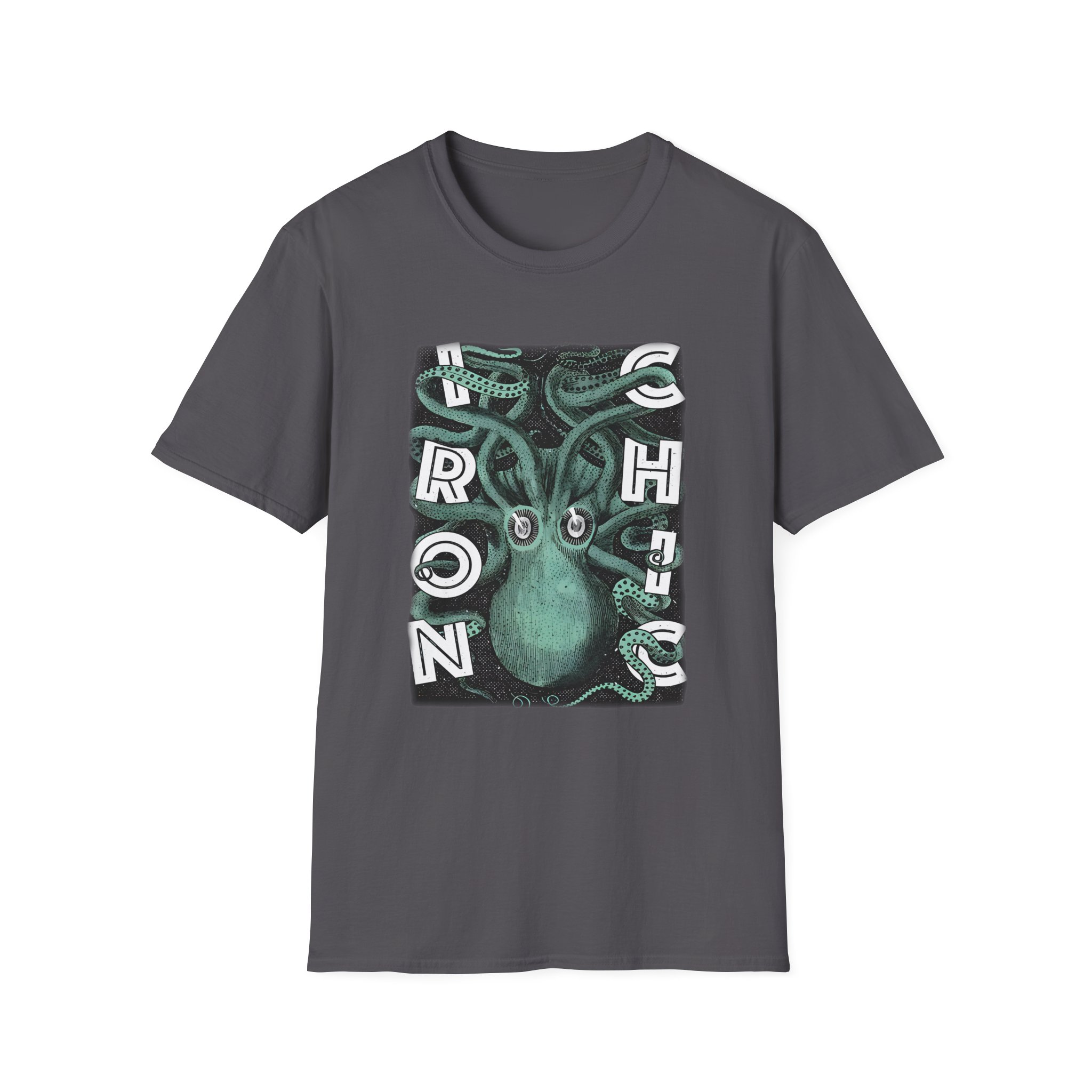 Iron Chic Octopus Unisex Softstyle T-Shirt