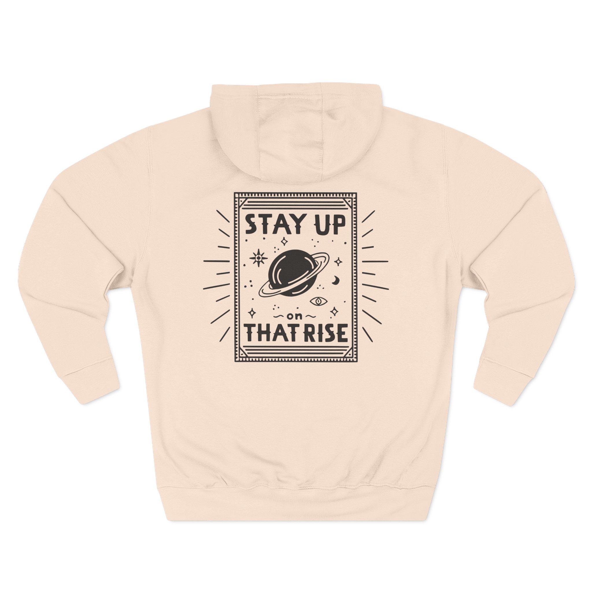 Panic at the Disco Tarot Three-Panel Fleece Hoodie