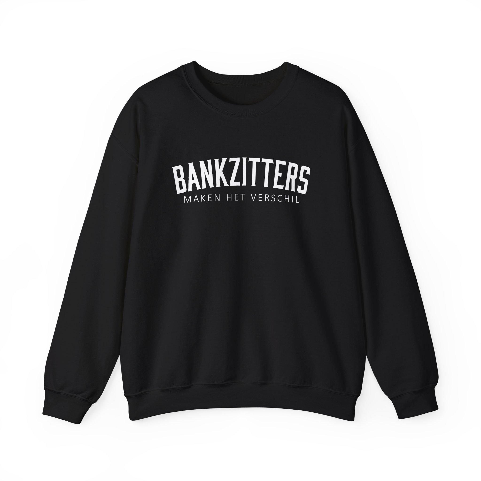 Bankzitters Maken Het Verschil Unisex Heavy Blendâ„¢ Crewneck Sweatshirt