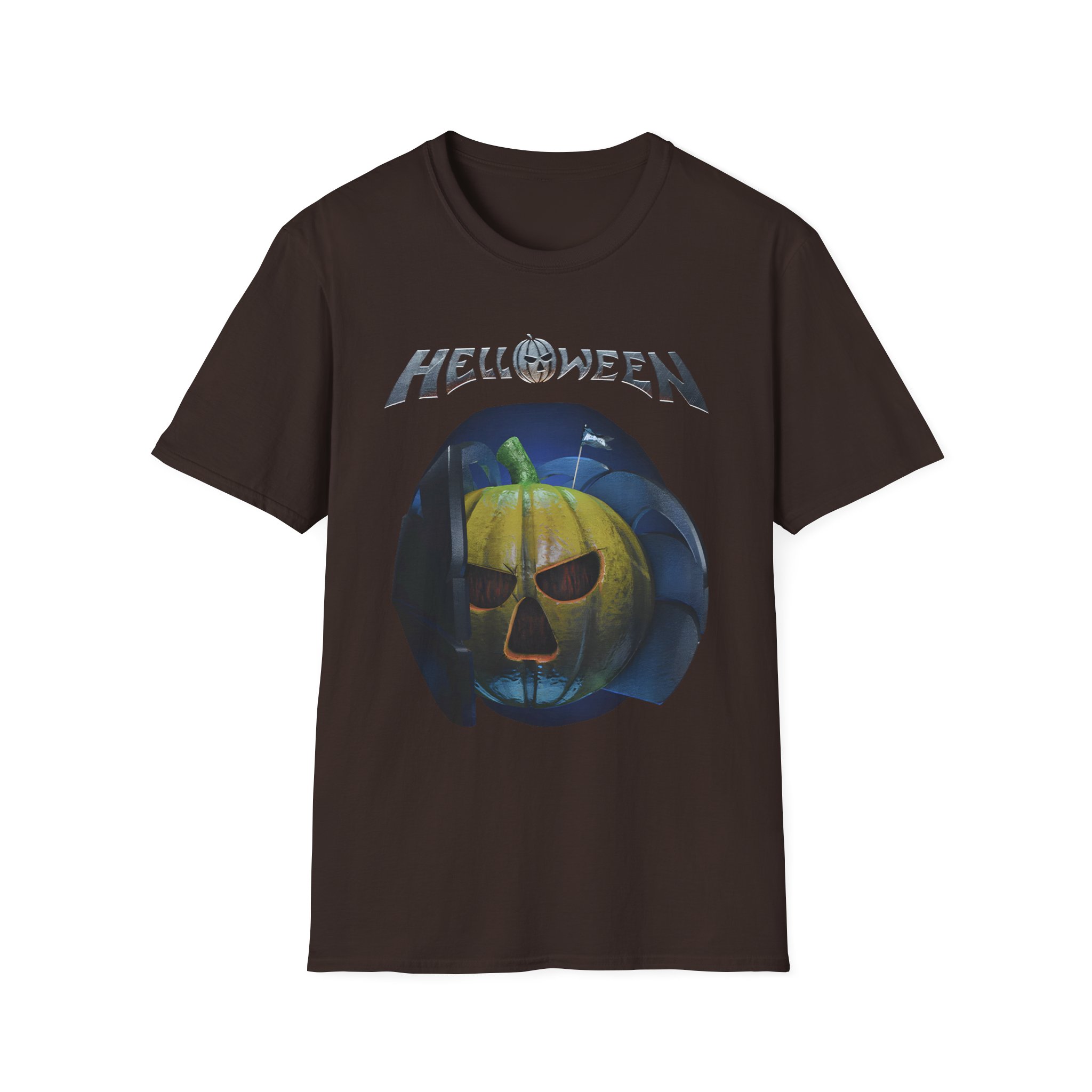 Helloween United Forces Pumpkin Unisex Softstyle T-Shirt