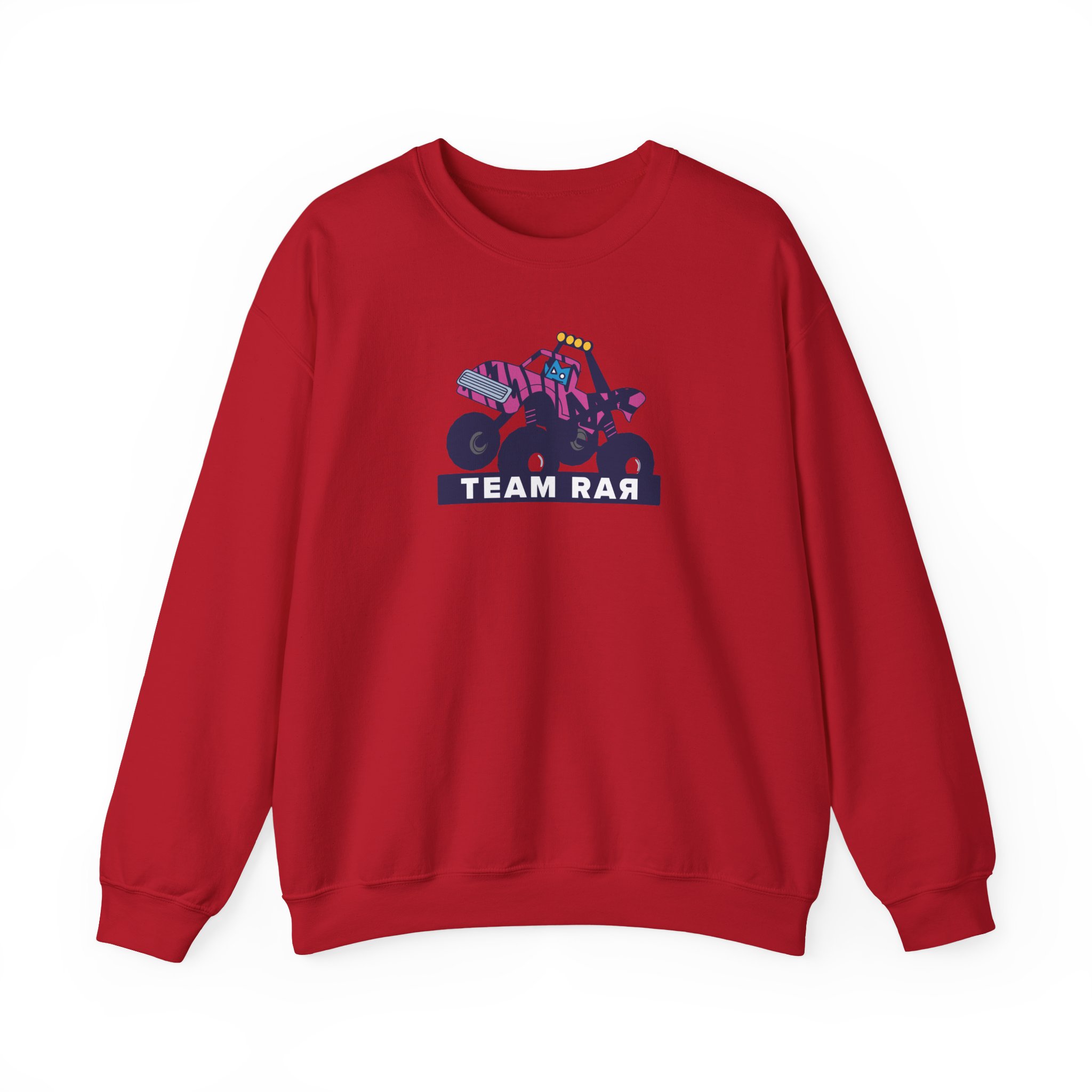 Team Rar Monster Truck Unisex Heavy Blendâ„¢ Crewneck Sweatshirt
