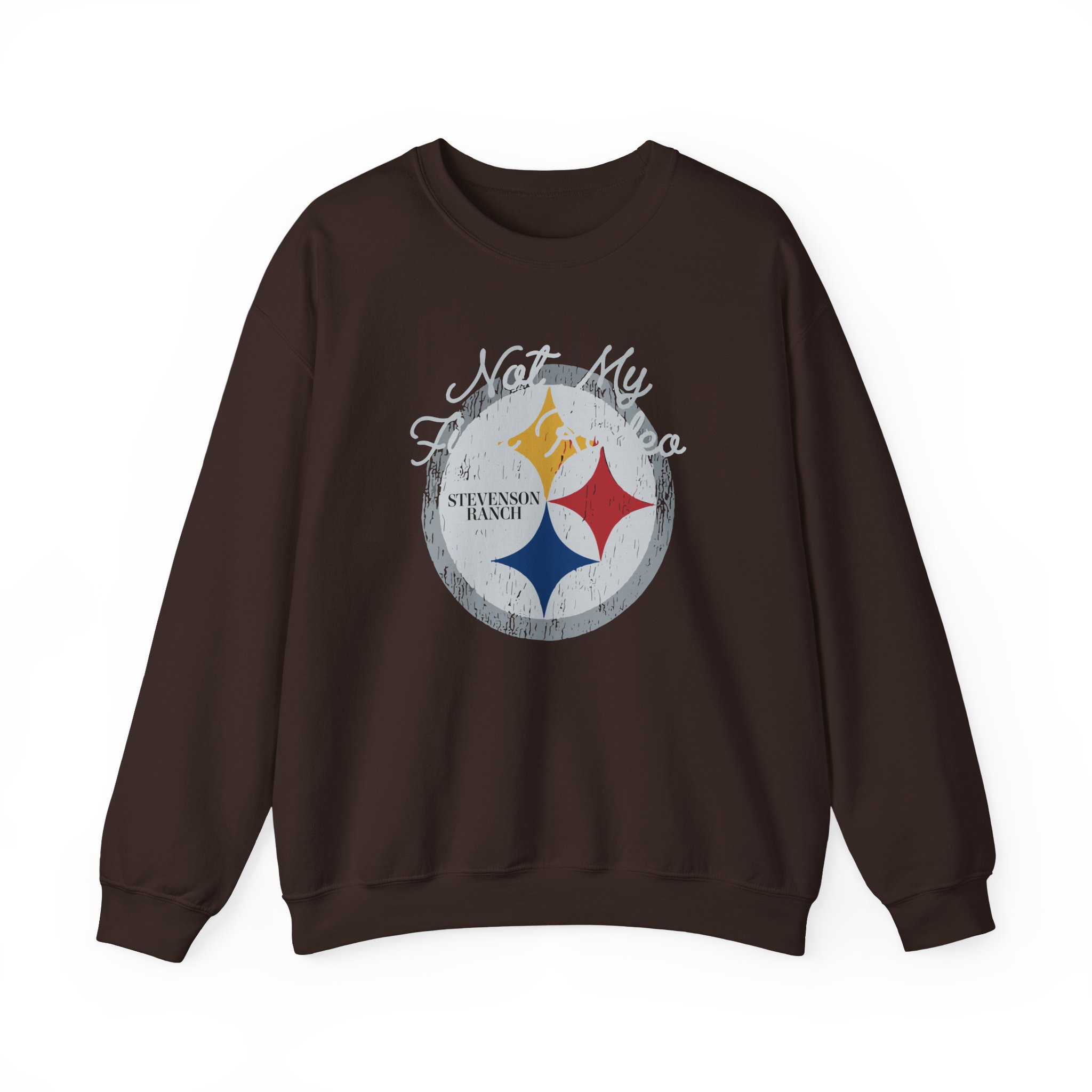 Mike Stud Stevenson Ranch X Pittsburgh Bradshaw Unisex Heavy Blendâ„¢ Crewneck Sweatshirt