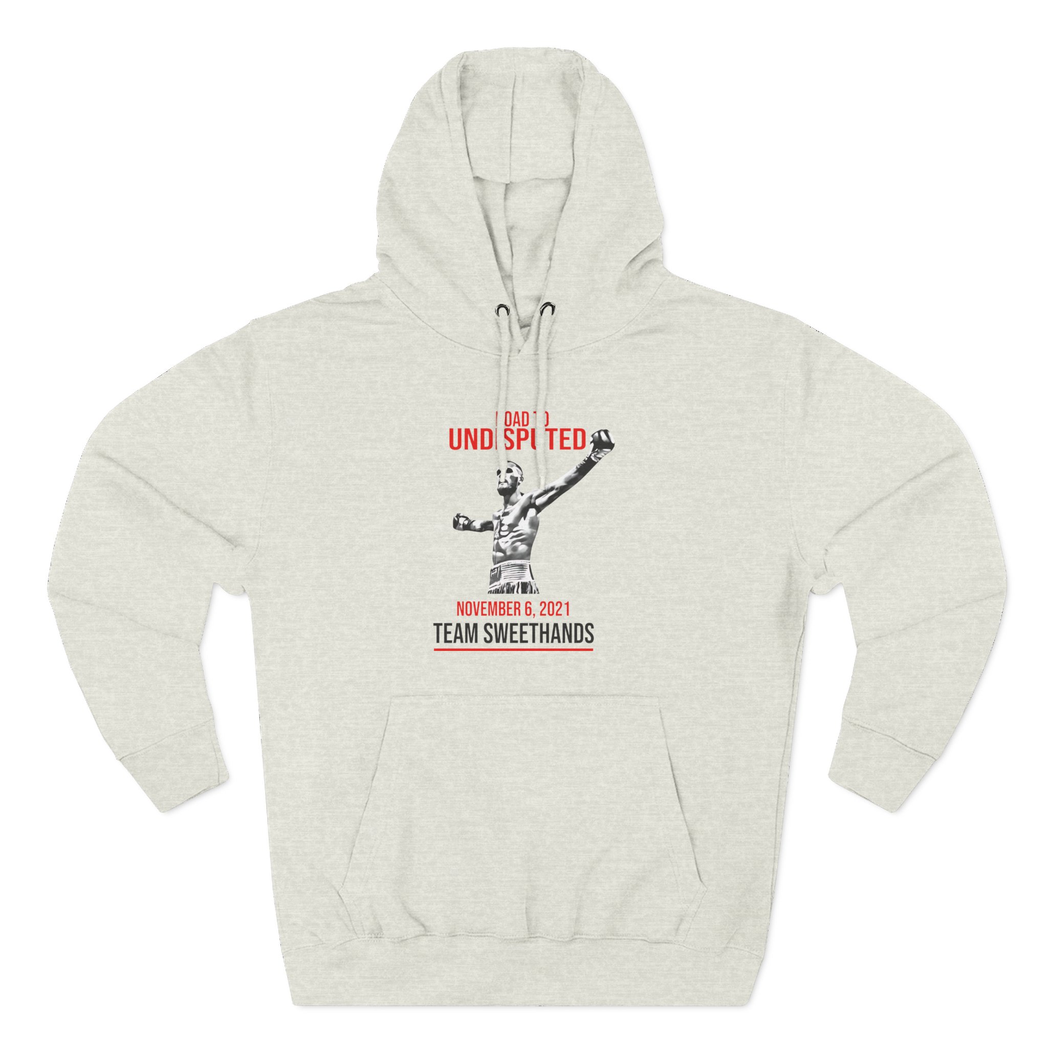 Caleb Plant Team Plant Nov 6th Fight Three-Panel Fleece Hoodie