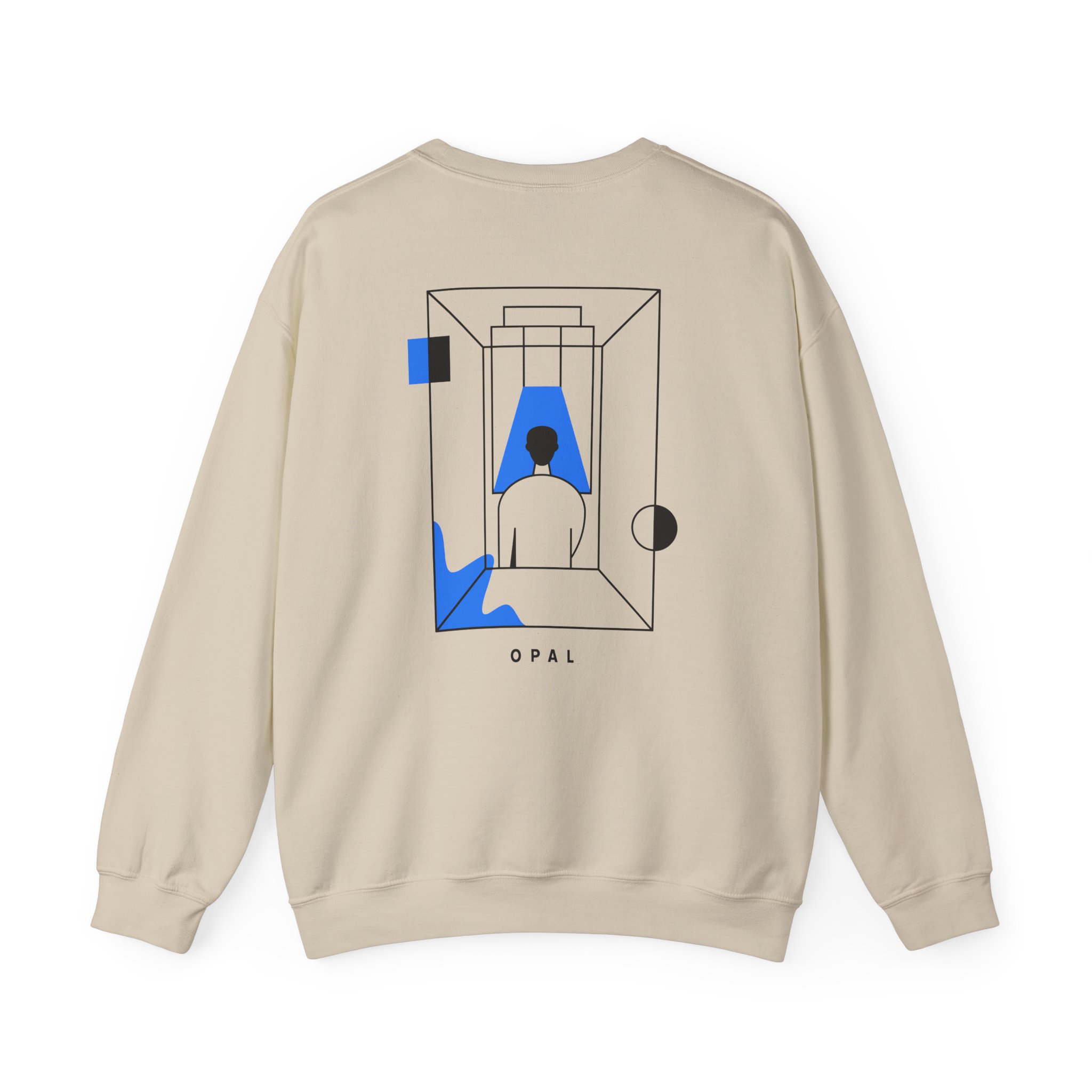 Bicep OPAL Unisex Heavy Blendâ„¢ Crewneck Sweatshirt