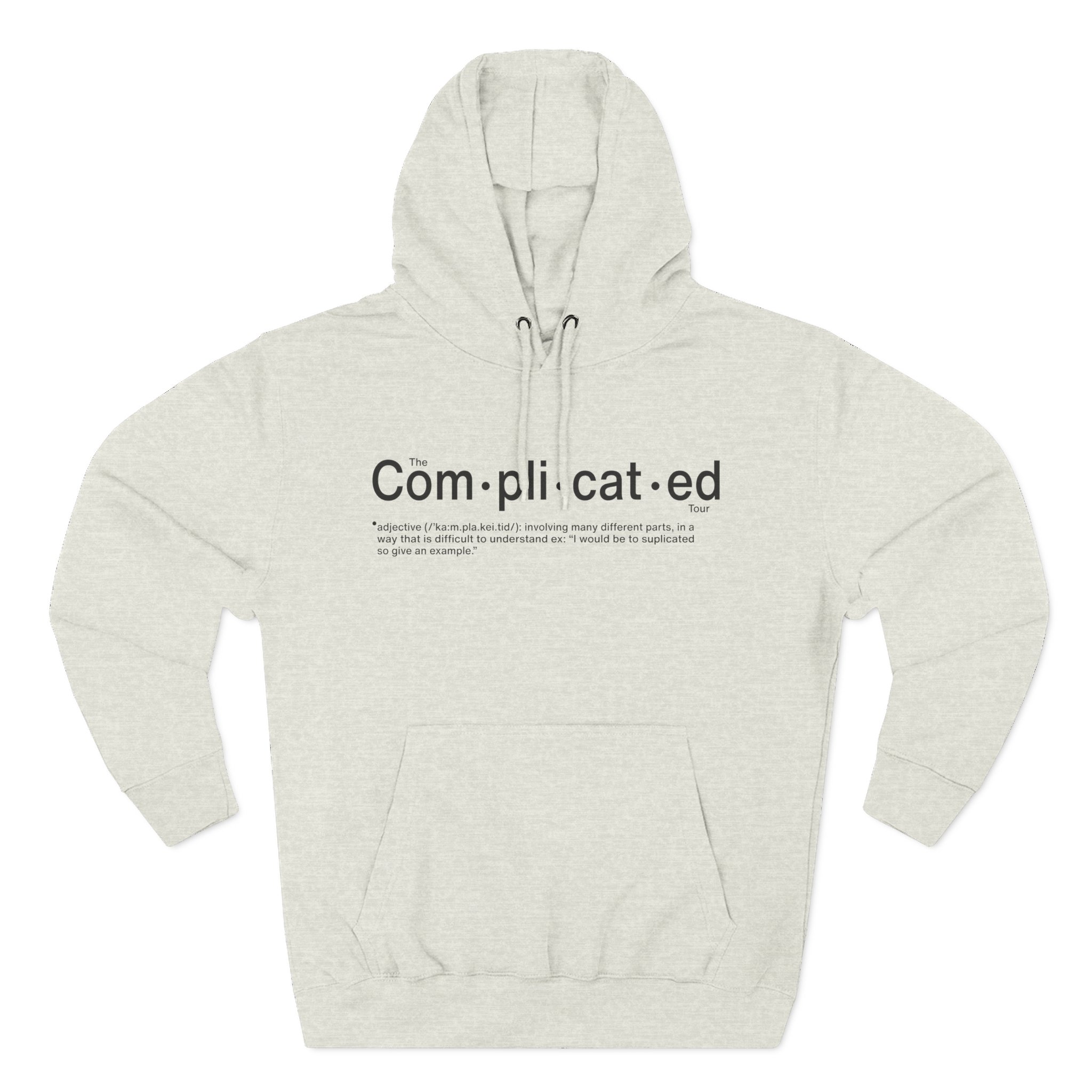 Joshua Bassett Complicated Definition Three-Panel Fleece Hoodie