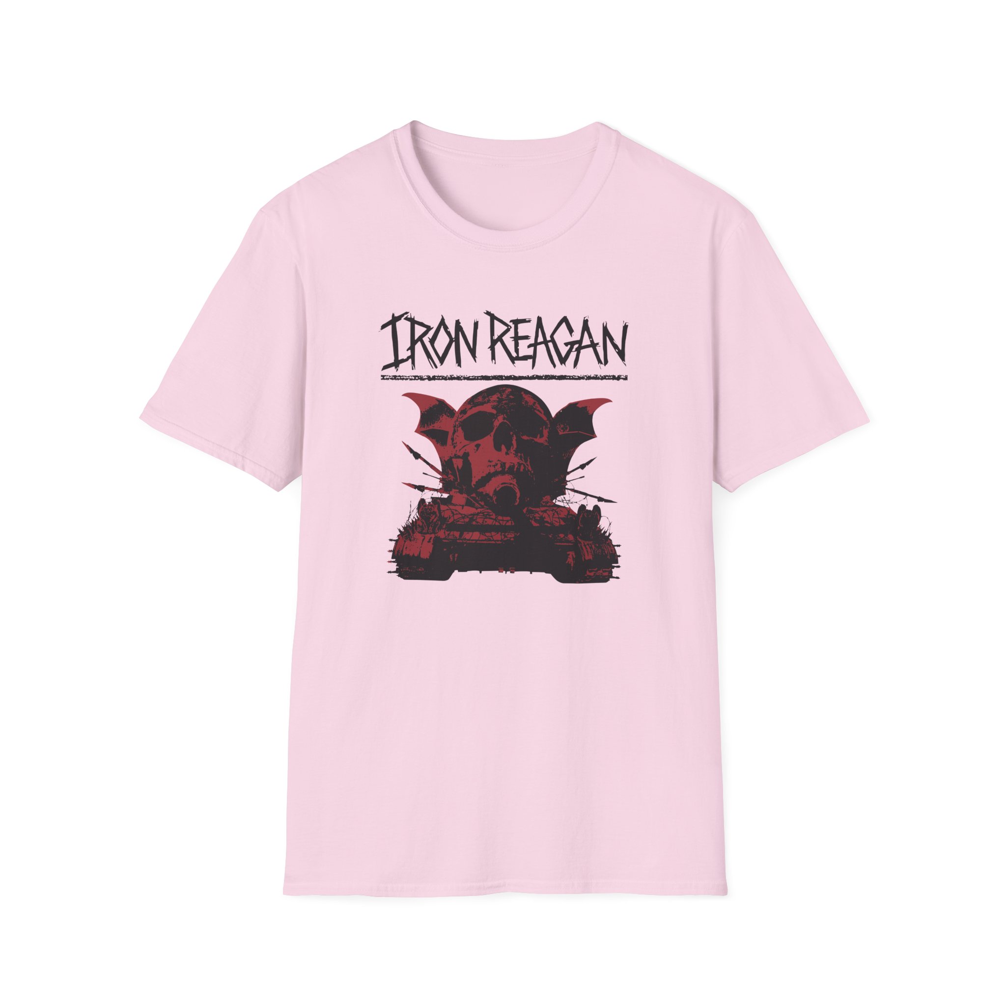 Iron Reagan Warning Unisex Softstyle T-Shirt