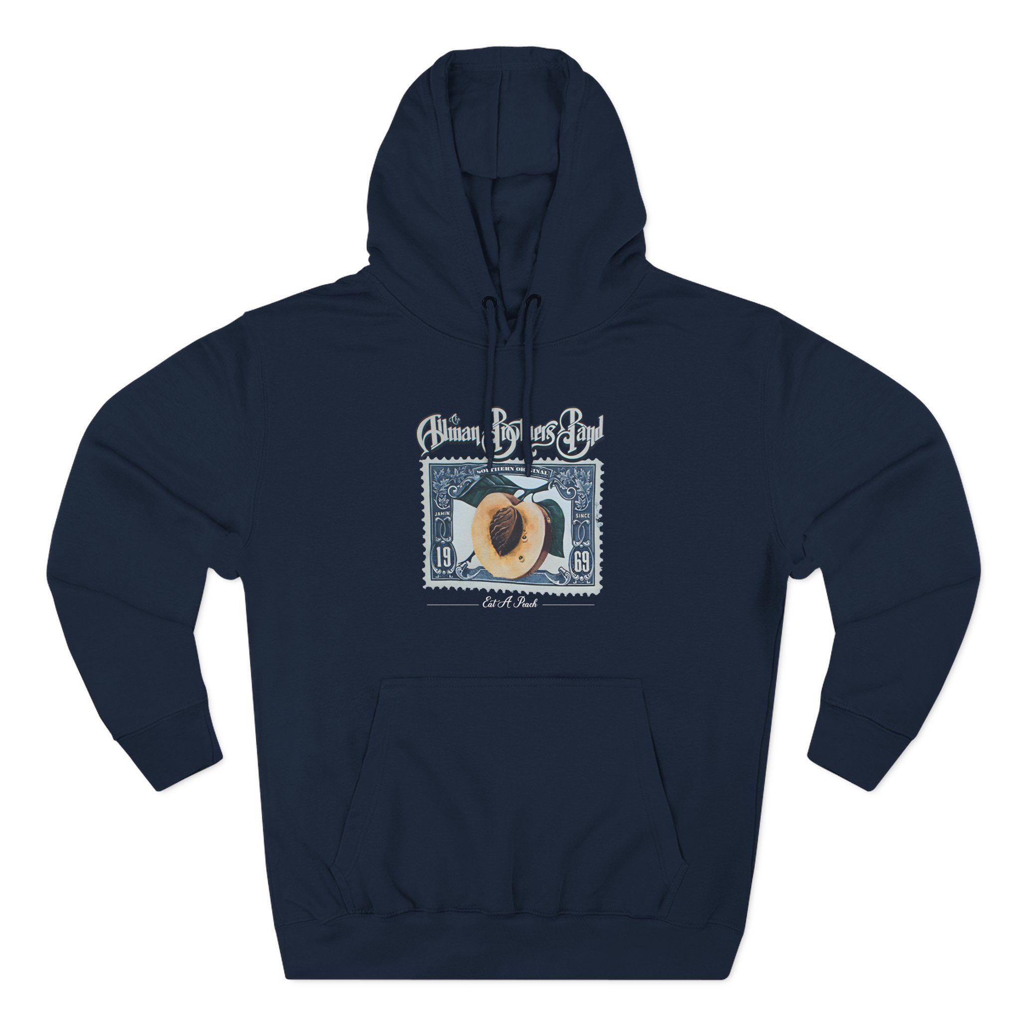 The Allman Brothers Peach Stamp Three-Panel Fleece Hoodie