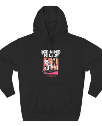 Ice Nine Kills Cut in Half Way to Halloween Three-Panel Fleece Hoodie