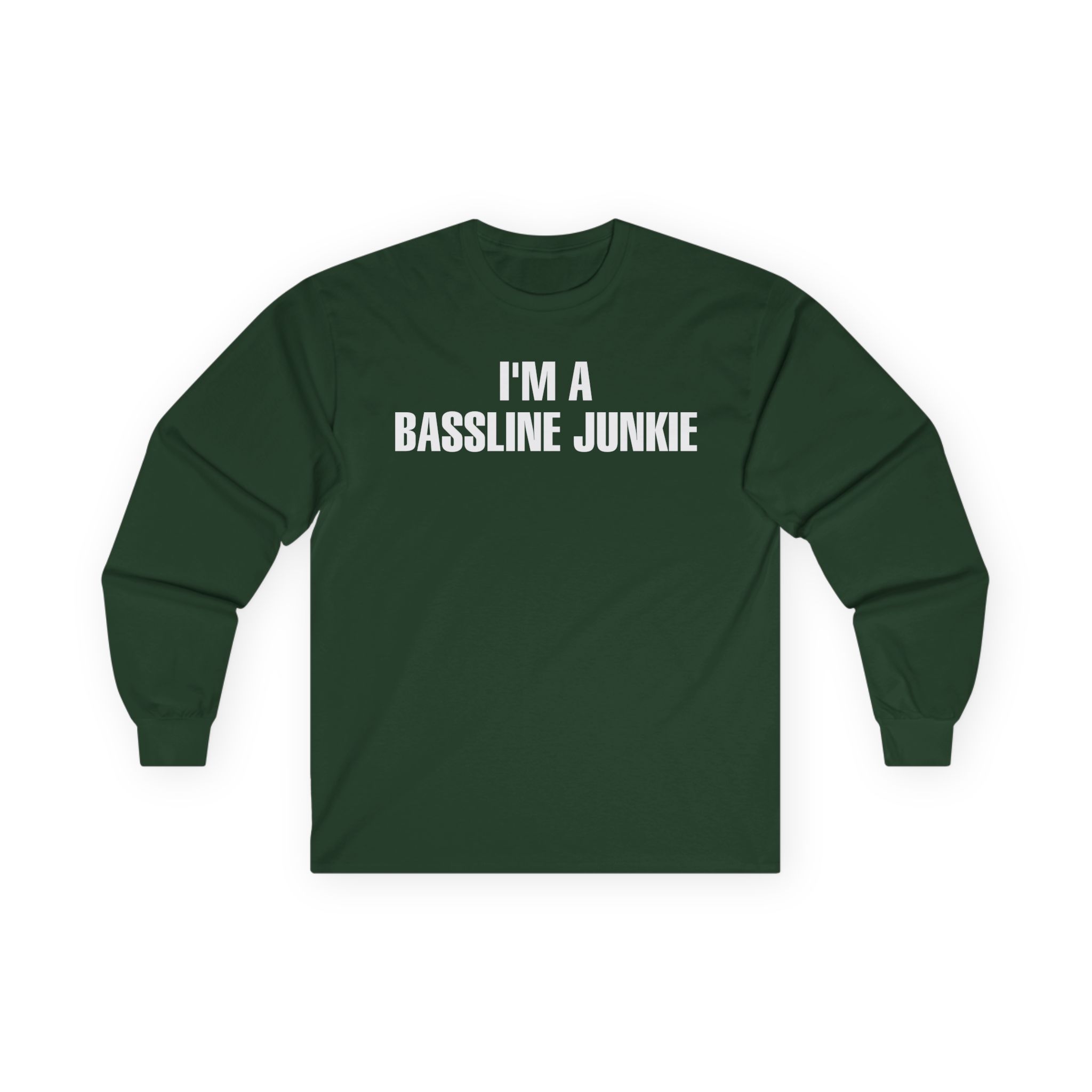 Dizzee Rascal I'm a Bassline Junkie Unisex Ultra Cotton Long Sleeve Tee