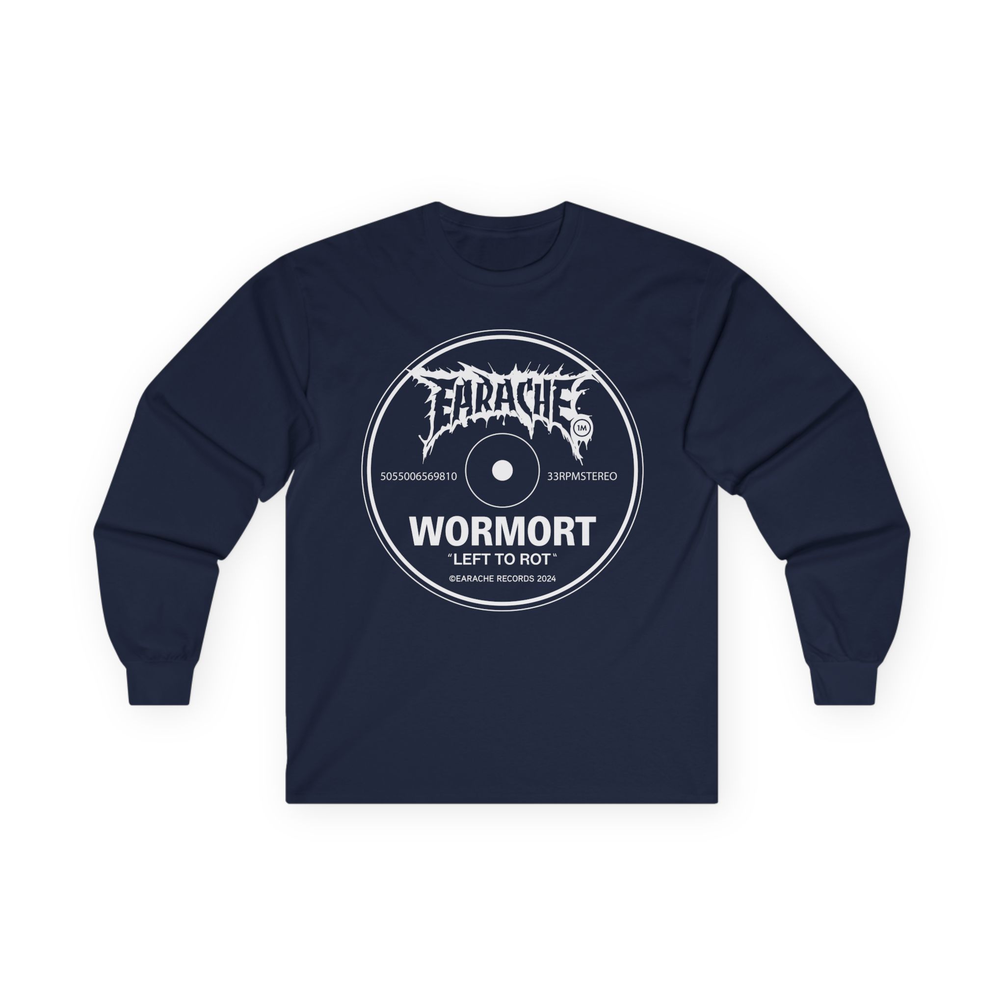 Wormrot Left to Rot Label Unisex Ultra Cotton Long Sleeve Tee