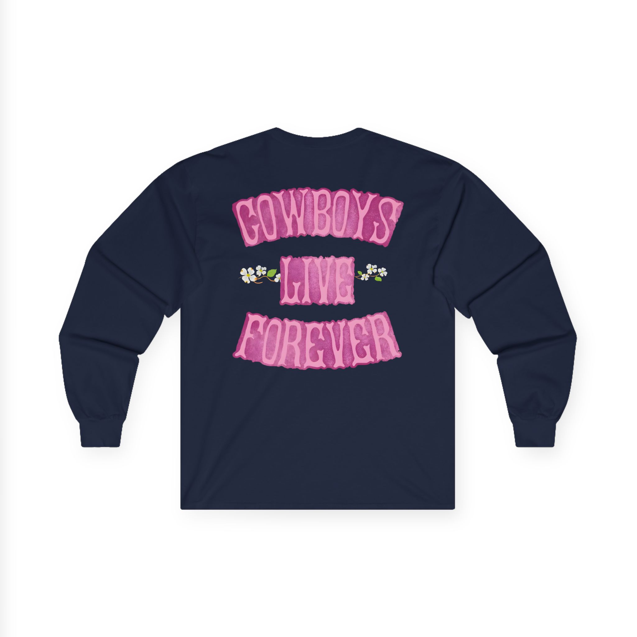 Shaboozey Cowboys Live Forever Unisex Ultra Cotton Long Sleeve Tee