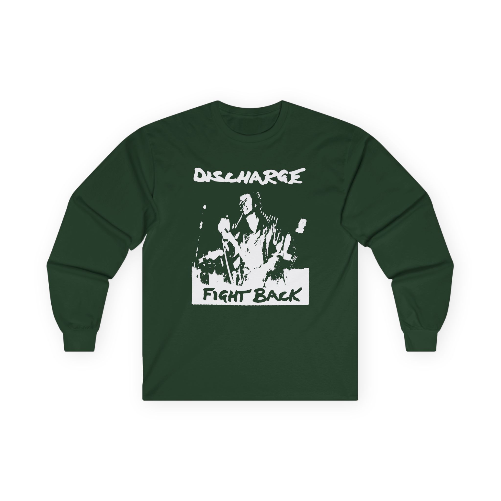 Discharge Fight Back Unisex Ultra Cotton Long Sleeve Tee
