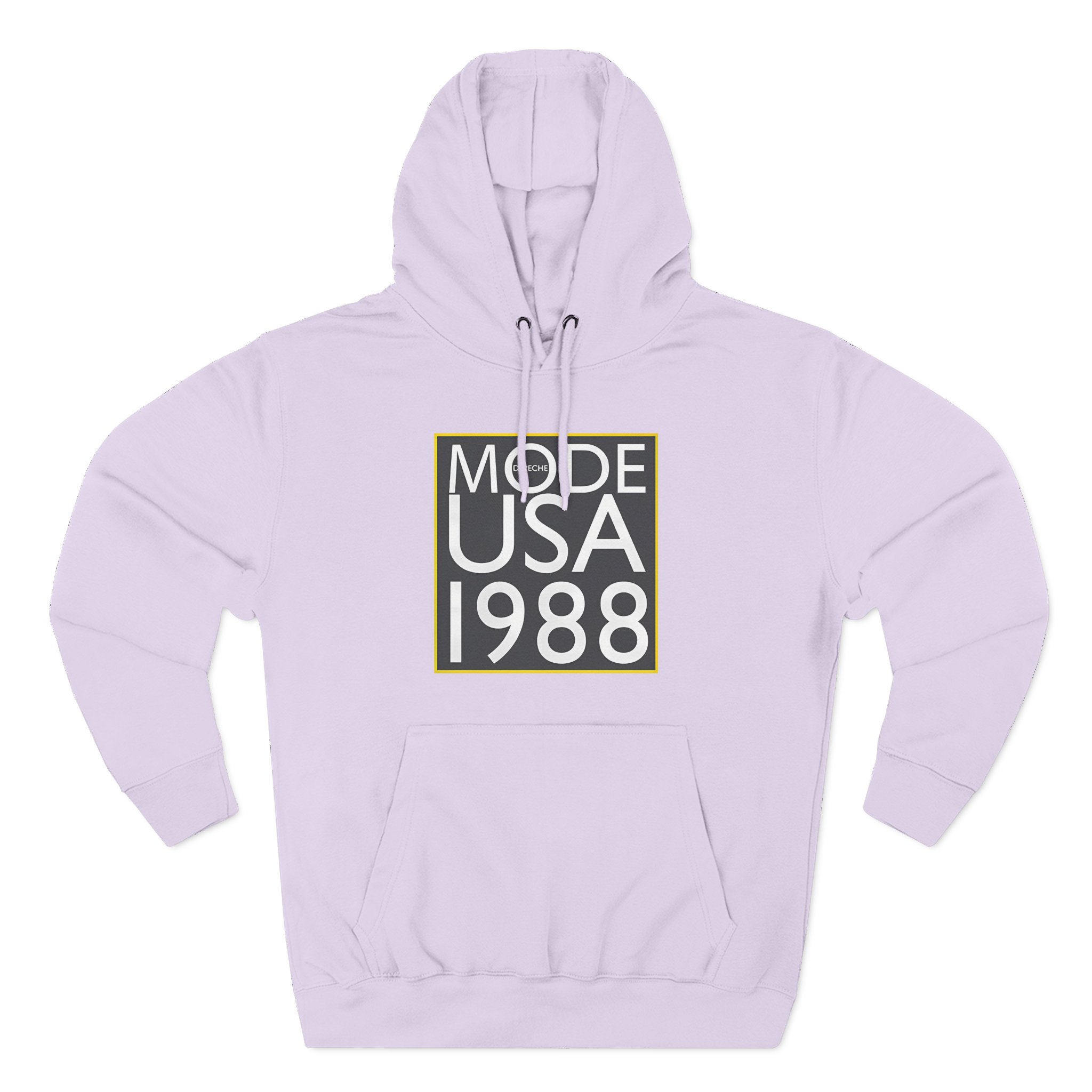 Depeche Mode USA 1988 Three-Panel Fleece Hoodie