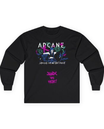 Jinx Arcane Unisex Ultra Cotton Long Sleeve Tee
